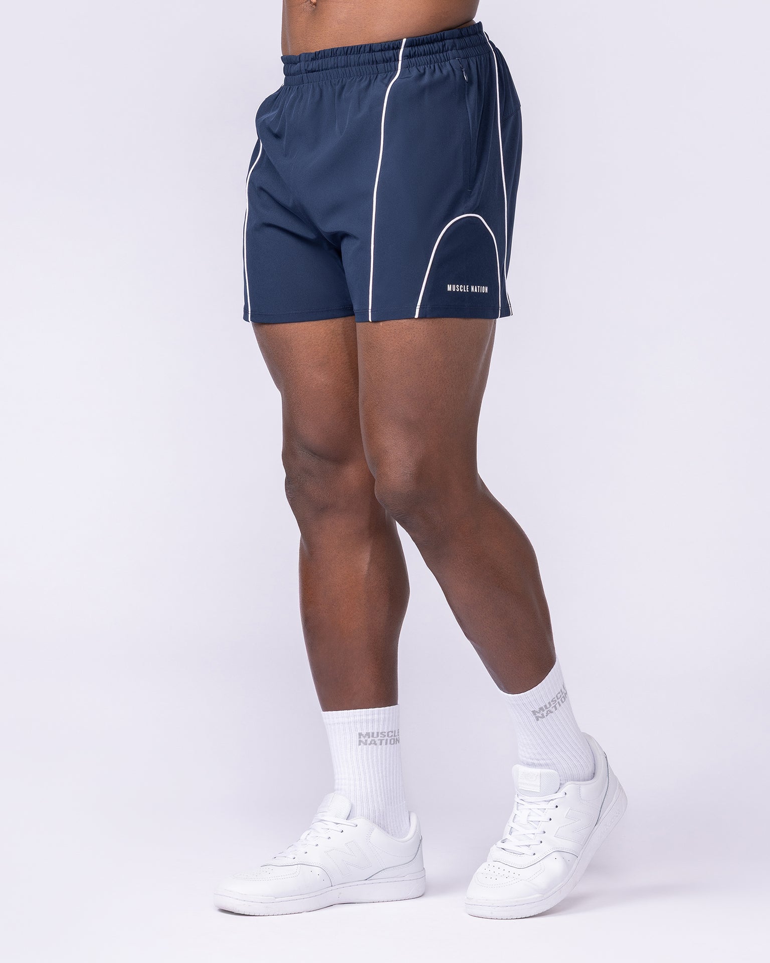 Offside Training 3" Shorts - Navy-Shorts-S-112551NAVY-S-MNAPPRL47622-4-Muscle Nation