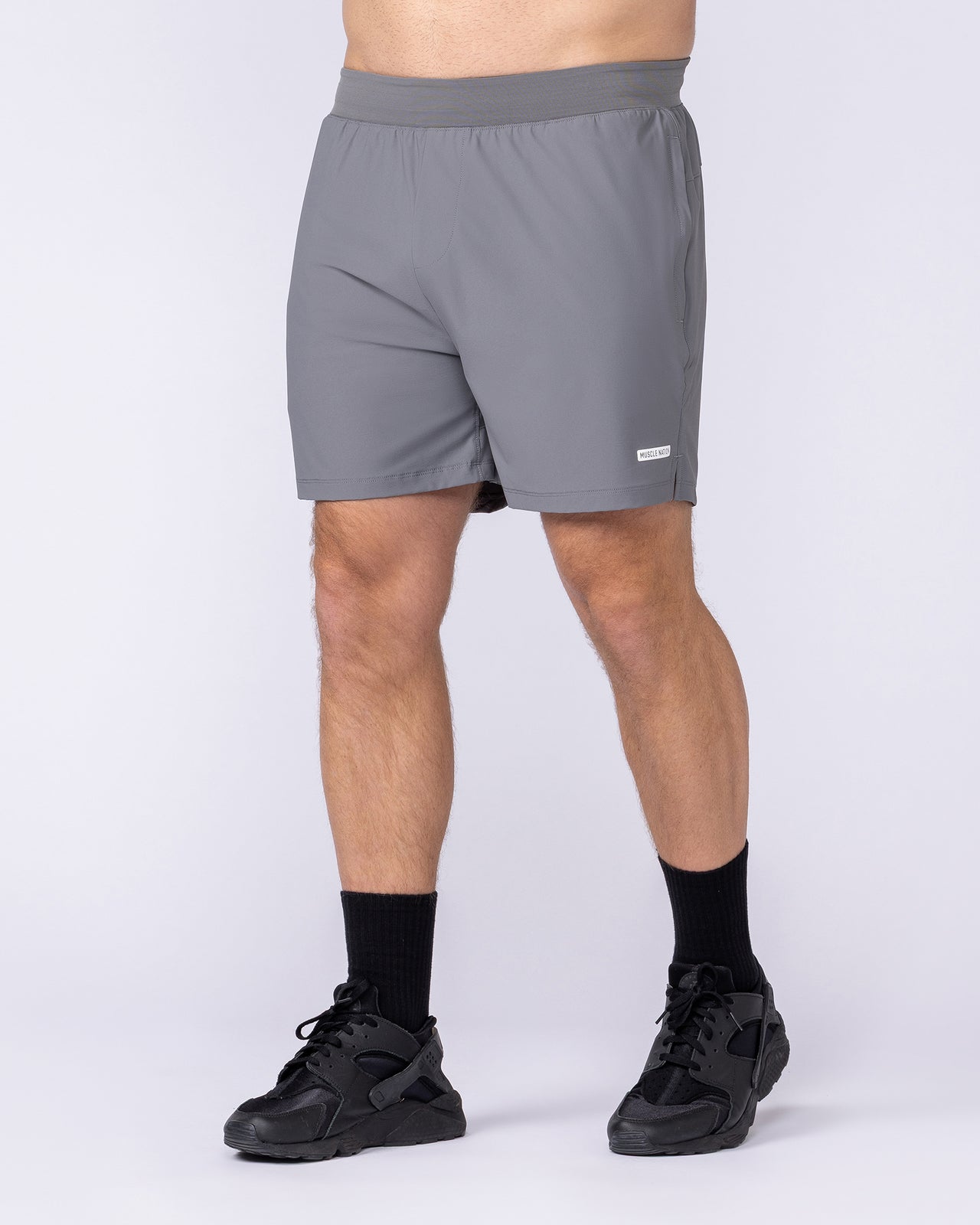 On Repeat Training 5" Shorts Tornado - Muscle Nation men's gym shorts, view 3