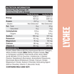 PROTEIN WATER Lychee - Muscle Nation protein water, view 3