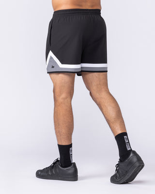 Player 4" Active Shorts - Black / Tornado-Shorts-S-1125160BLKTRNDO-S-MNAPPRL47679-2-Muscle Nation