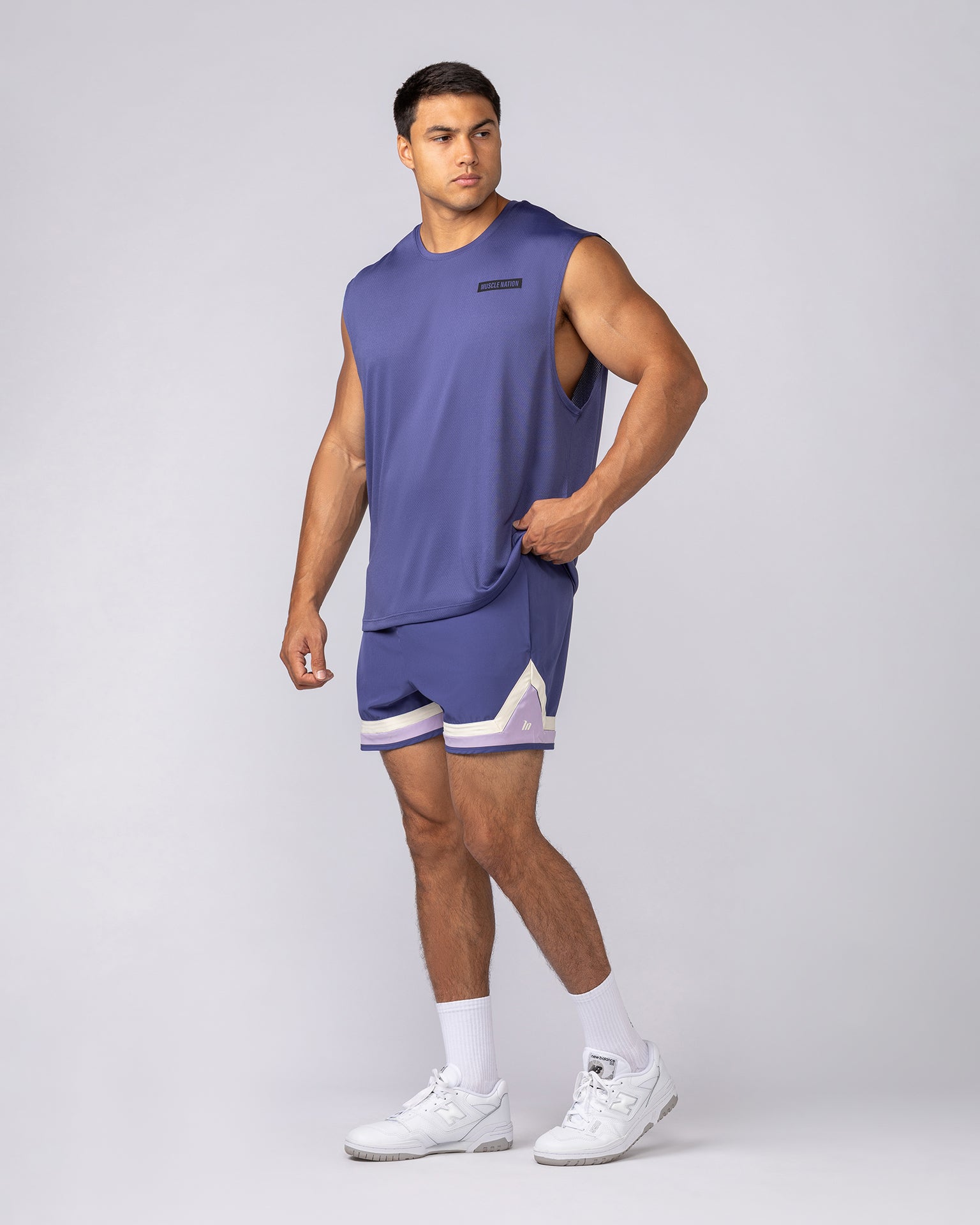 Player 4" Active Shorts - Midnight-Shorts-S-062527MDNGHT-S-MNAPPRL43237-6-Muscle Nation