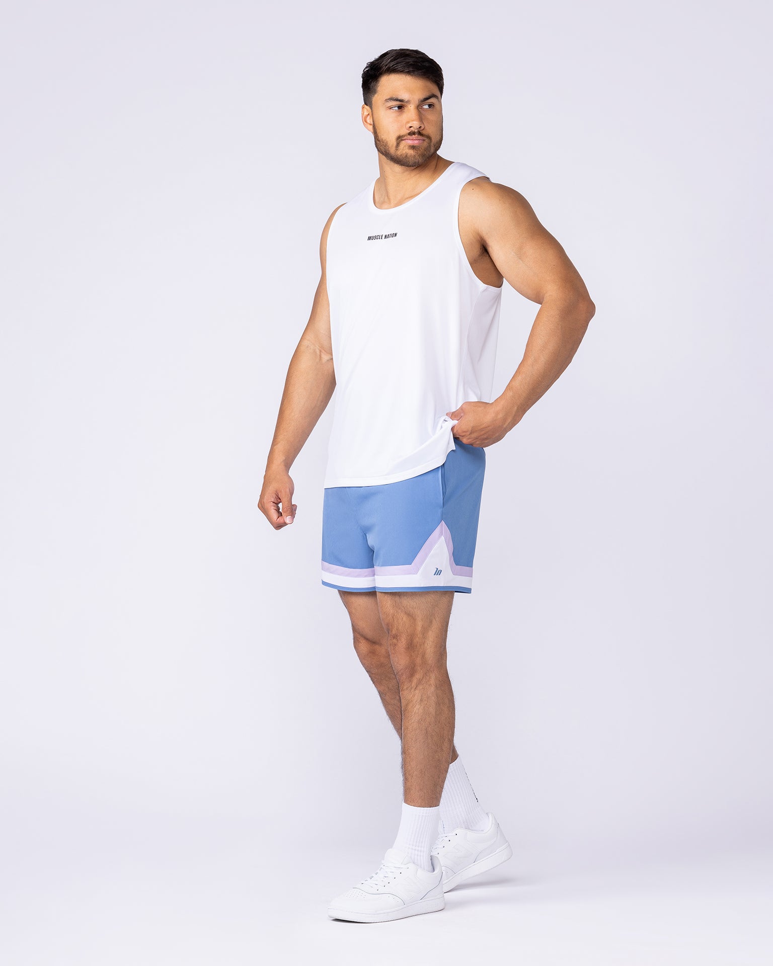 Player 4" Active Shorts - Pacific-Shorts-S-1125160PCF-S-MNAPPRL47693-6-Muscle Nation