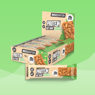 PROTEIN Oat Bake - Apple Cinnamon - Box of 12-Protein Bars-MNSUPPS0396-19359054002170-1-Muscle Nation