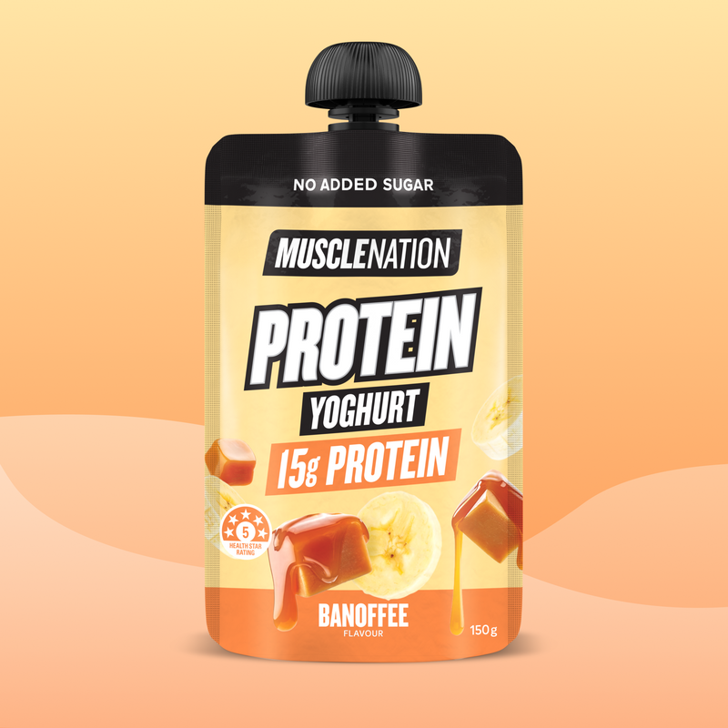 PROTEIN YOGHURT - Banoffee Pouch-Yoghurt-MNSUPPS0490-1-Muscle Nation