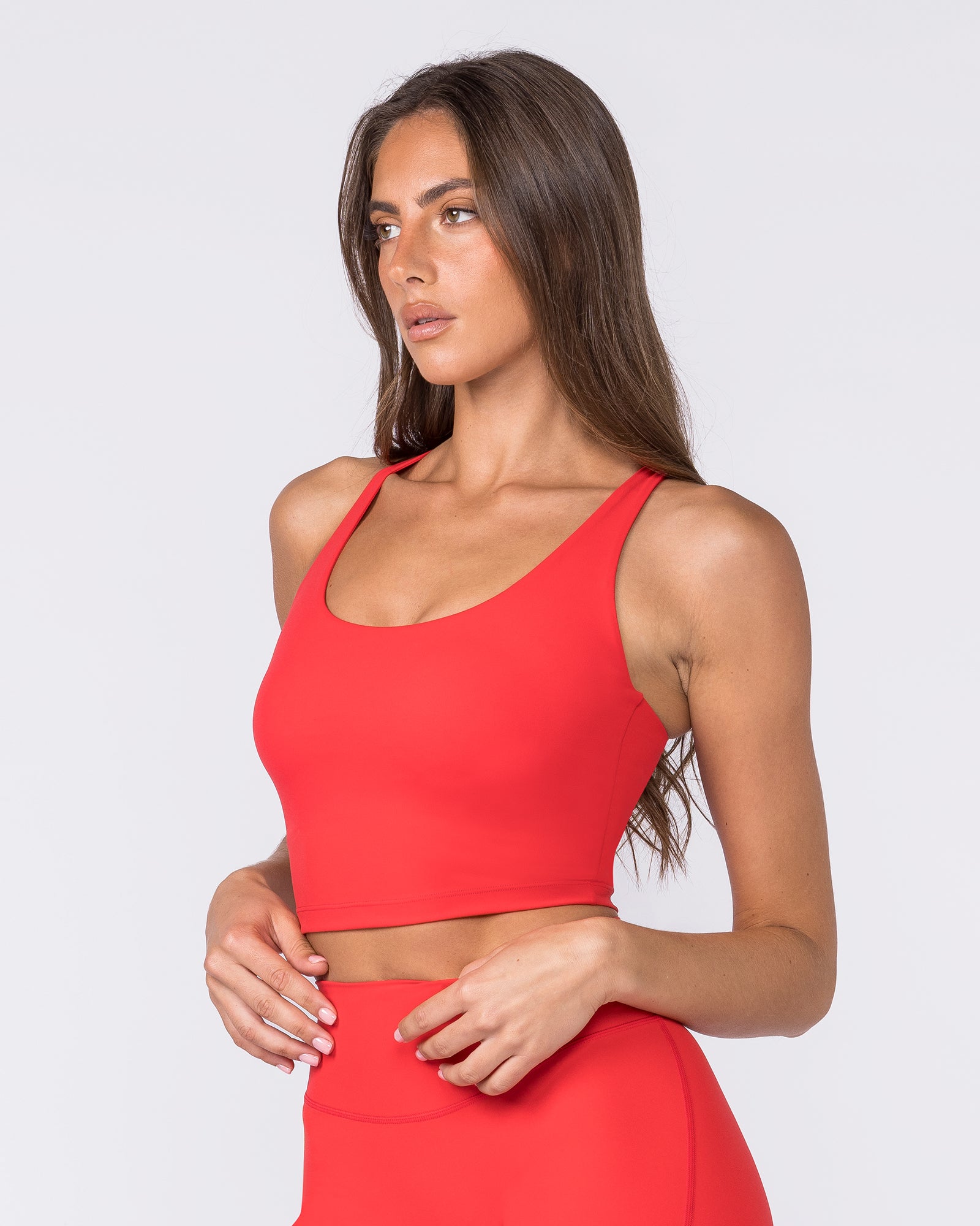 Racer Bra Tank - Salsa-Singlets & Tanks-XXS-032608SLSA-XXS-MNAPPRL49120-4-Muscle Nation