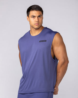 Relaxed Active Tank - Midnight-Singlets & Tanks-S-062522MDNGHT-S-MNAPPRL43195-2-Muscle Nation