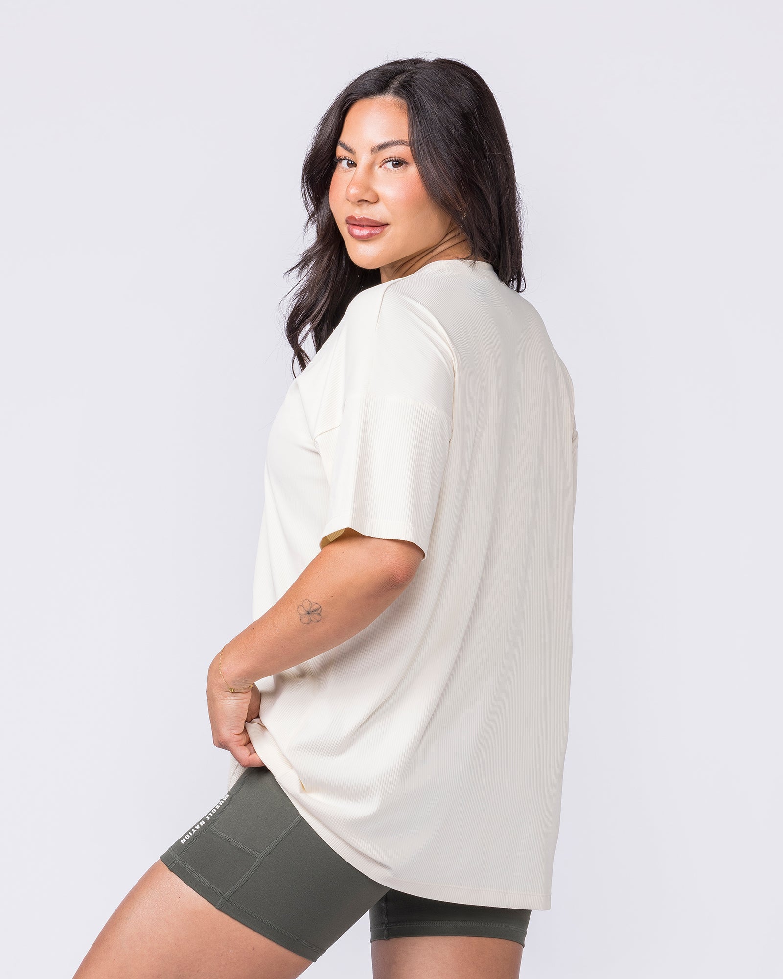 Relaxed Rib Training Tee - Dew-T-Shirts-XXS-022614DEW-XXS-MNAPPRL48605-6-Muscle Nation