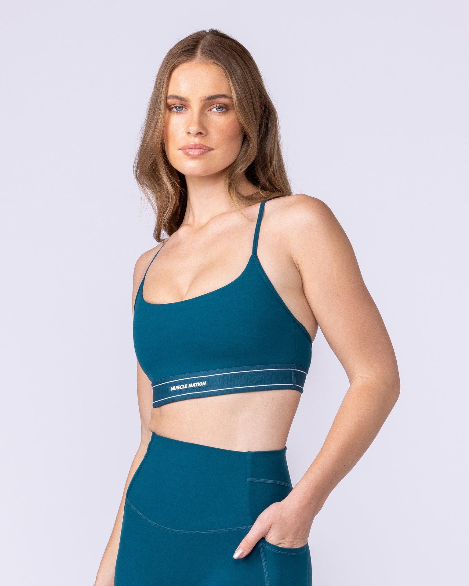 Relay Bra - Dark Marine-Sports Bras-XXS-1125110DRKMRN-XXS-MNAPPRL46484-4-Muscle Nation