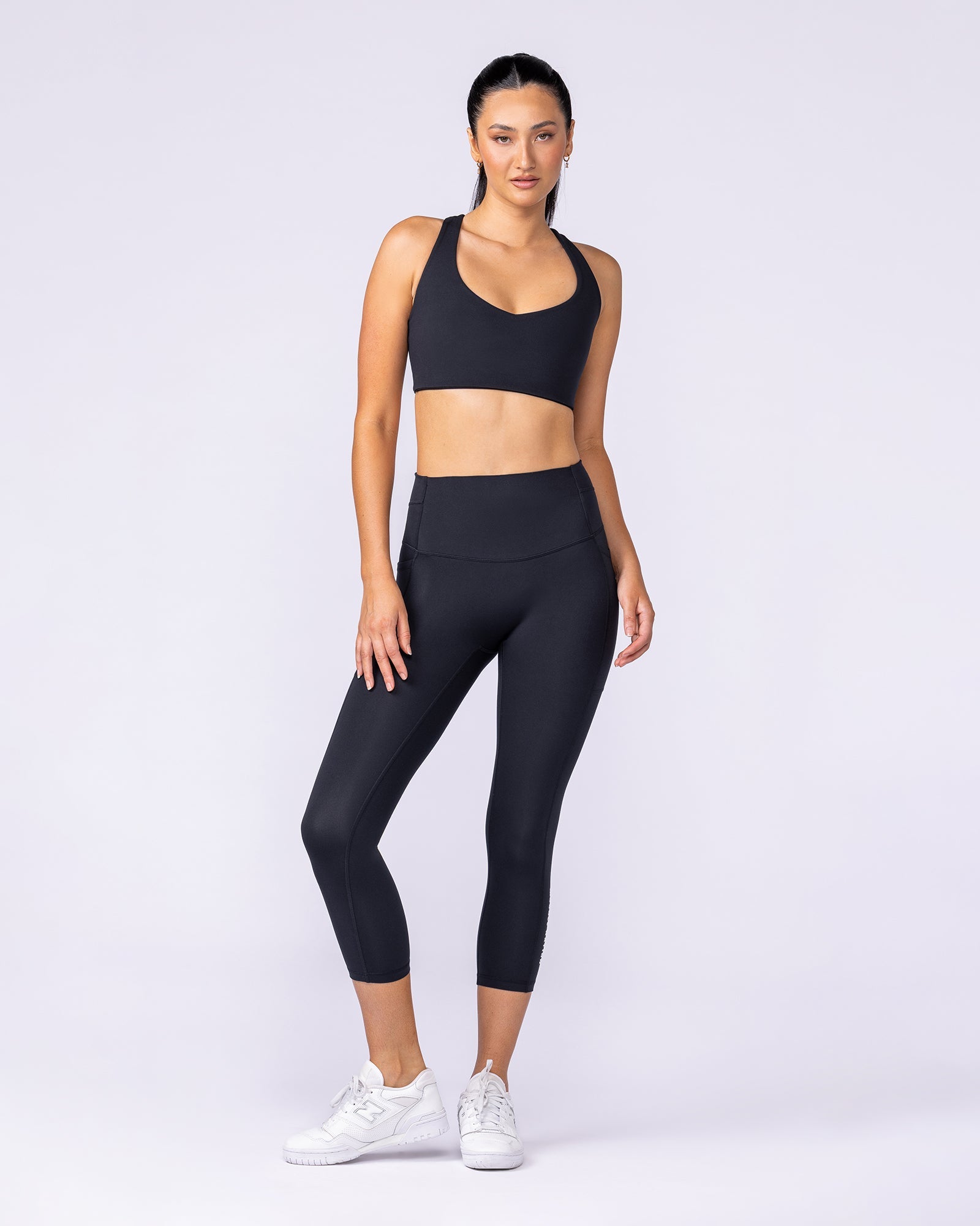 Restore Bra - Black-Sports Bras-XXS-1125101BLK-XXS-MNAPPRL46541-5-Muscle Nation