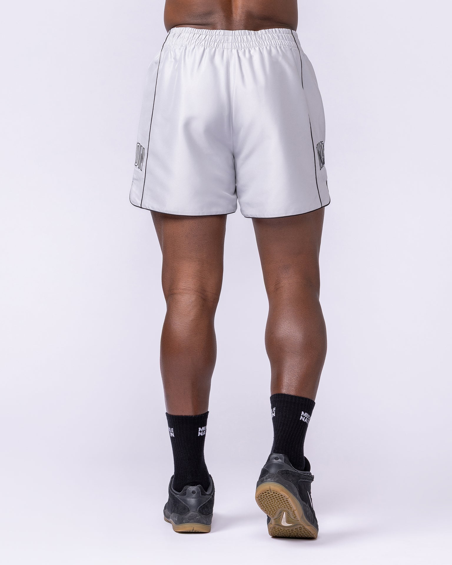 Round House 5" Shorts - Quiet Grey-Shorts-S-1125151QUTGRY-S-MNAPPRL47707-5-Muscle Nation