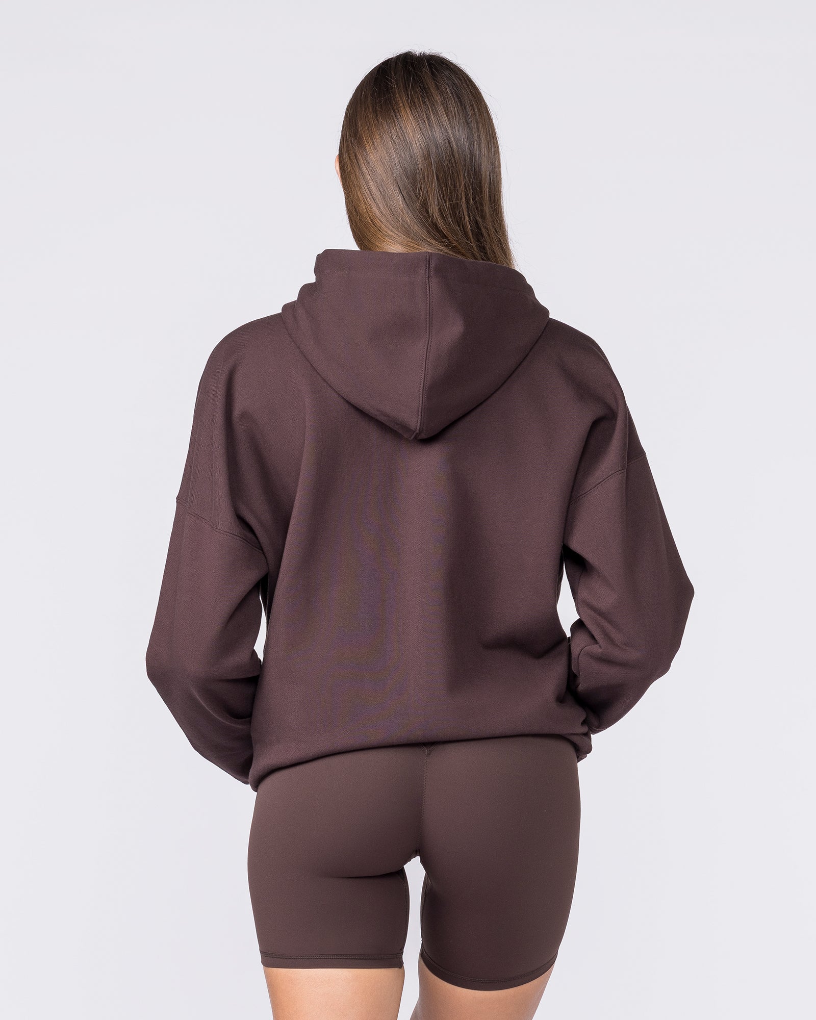 Routine Zip Through Hoodie - Cocoa-Jumpers & Hoodies-XXS-032619COCOA-XXS-MNAPPRL49242-5-Muscle Nation