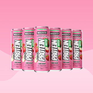 SPARKLING PROTEIN WATER Zero Sugar - Strawberry Apple 330ml (12 Pack)-Sparkling Protein Water-MNSUPPS0278-0119359054002071-1-Muscle Nation