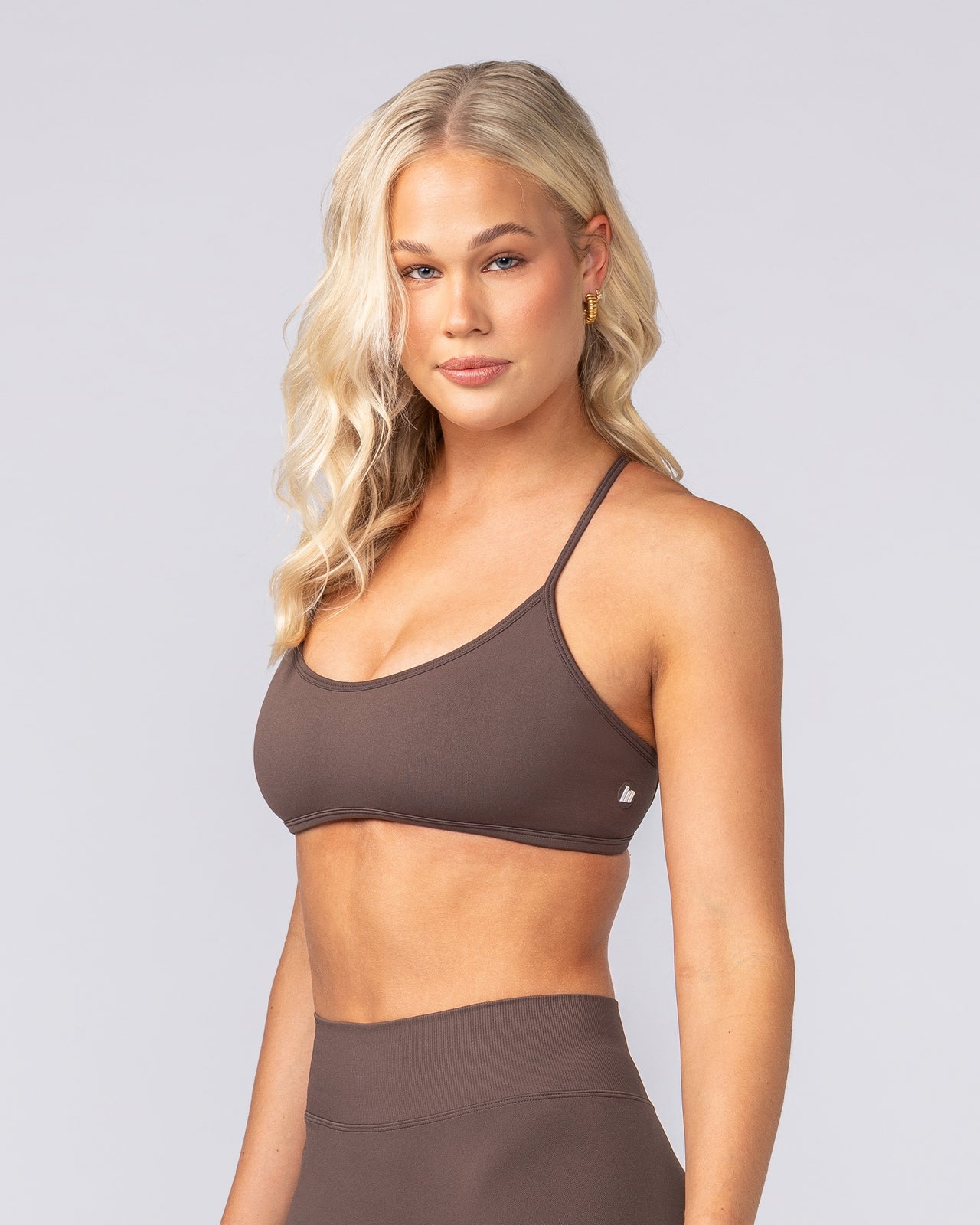Sculpt Seamless Bralette Cola - Muscle Nation women's bralette, view 4