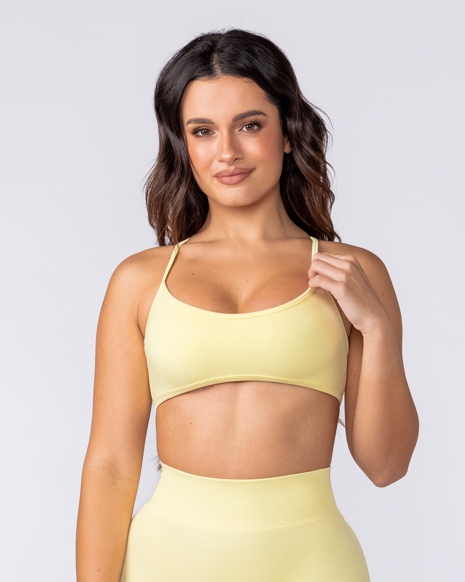 Sculpt Seamless Bralette Limoncello - Muscle Nation women's bralette