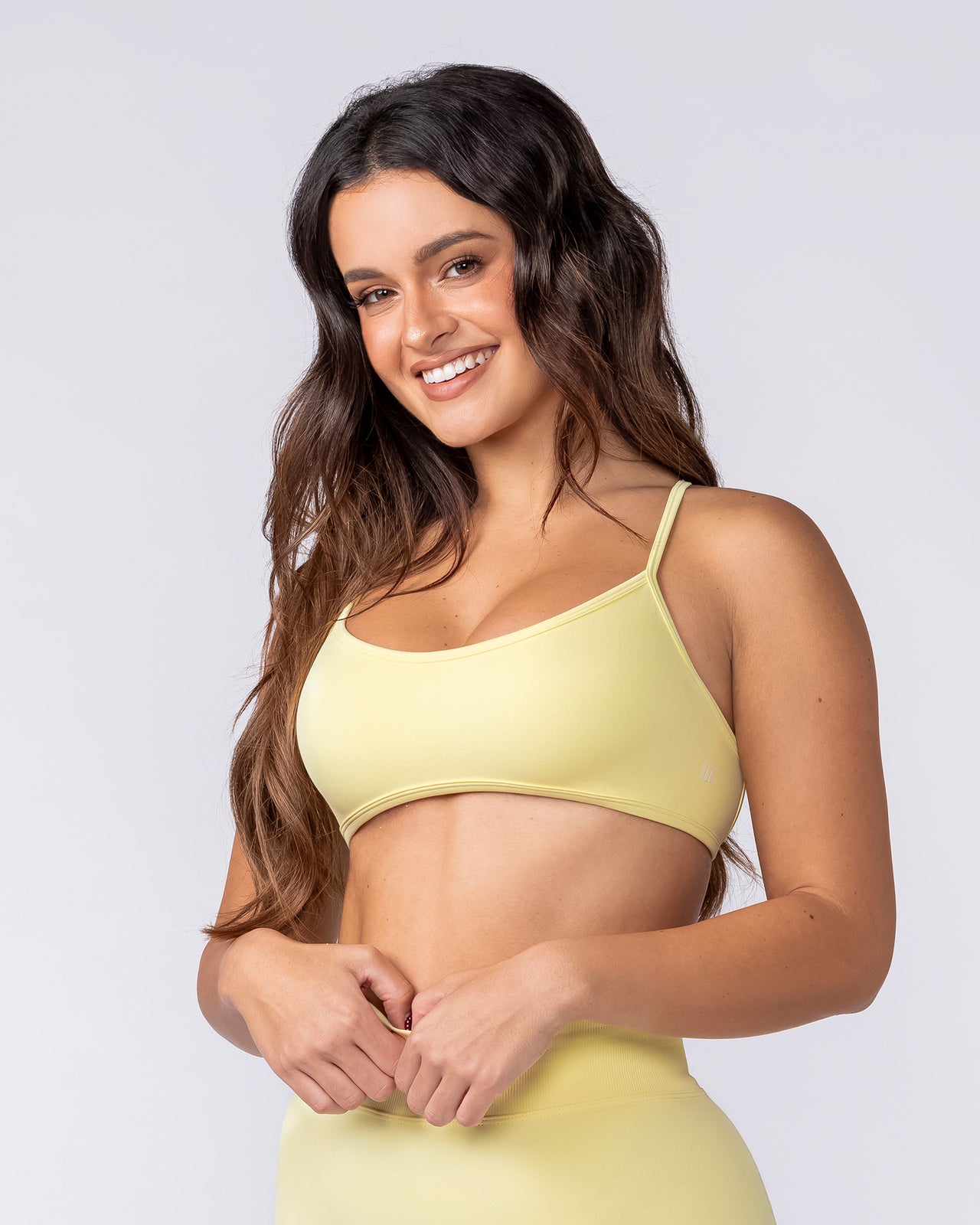 Sculpt Seamless Bralette Limoncello - Muscle Nation women's bralette, view 3