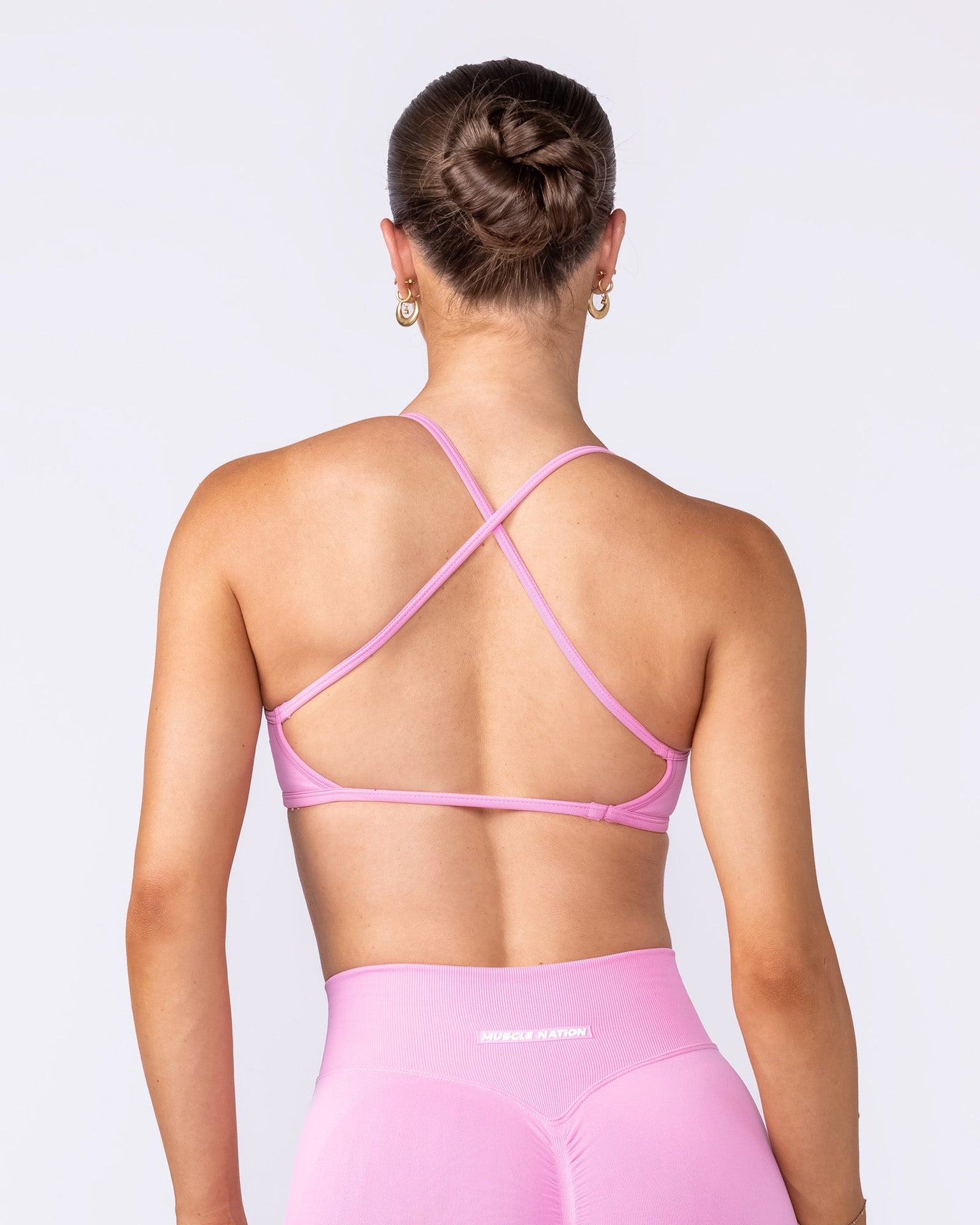 Sculpt Seamless Bralette - Pink Frosting-Bralettes-XS-072506PNKFRST-XS-MNAPPRL44107-4-Muscle Nation