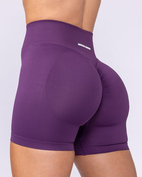 Sculpt Seamless Midway Shorts - Nightshade-Shorts-XS-072507NSHD-XS-MNAPPRL44173-1-Muscle Nation