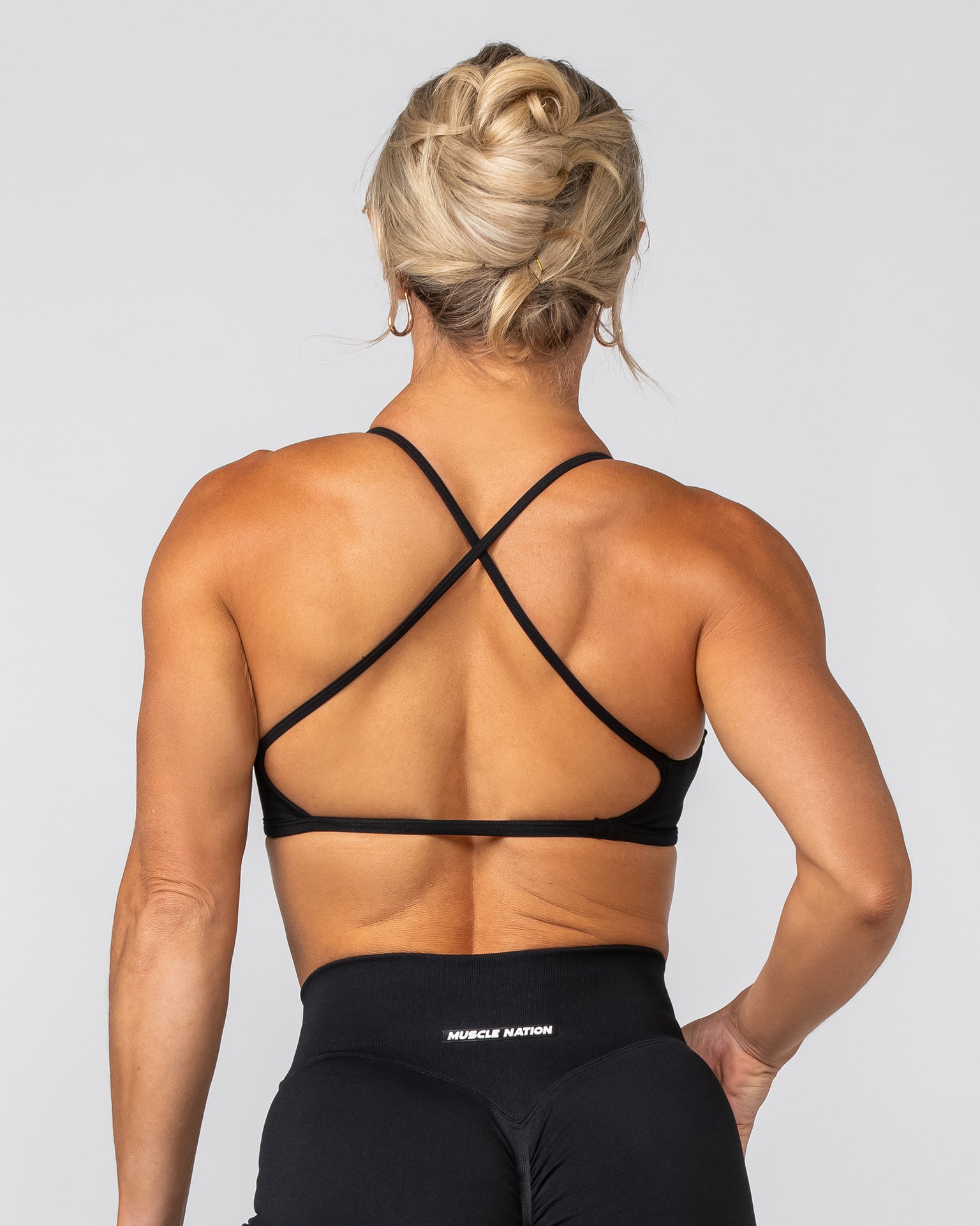 Everyday Seamless Bralette - Black-Sports Bras-XS-062422BLK-XS-MNAPPRL32660-5-Muscle Nation