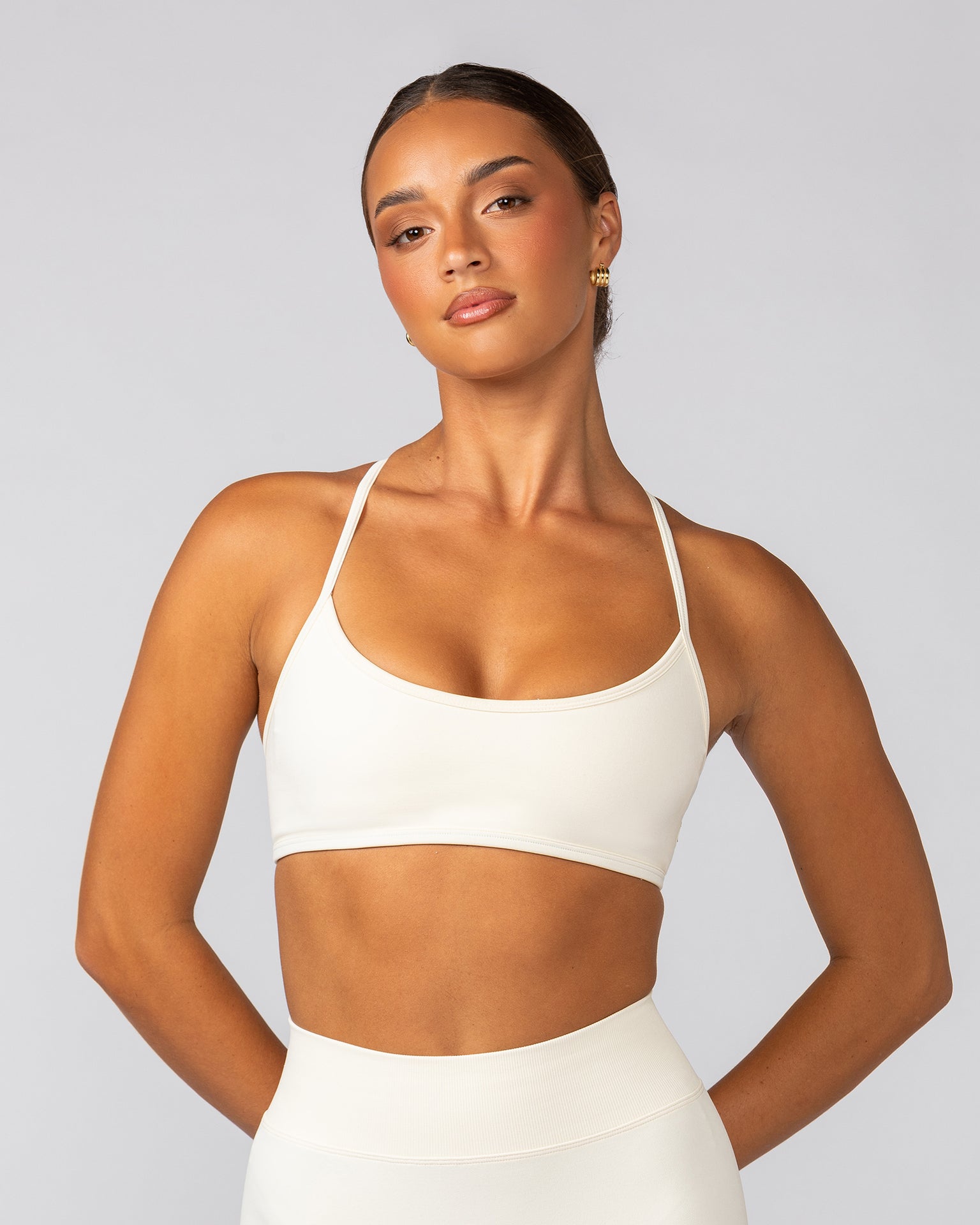 Sculpt Seamless Bralette Travertine - Muscle Nation women's bralette