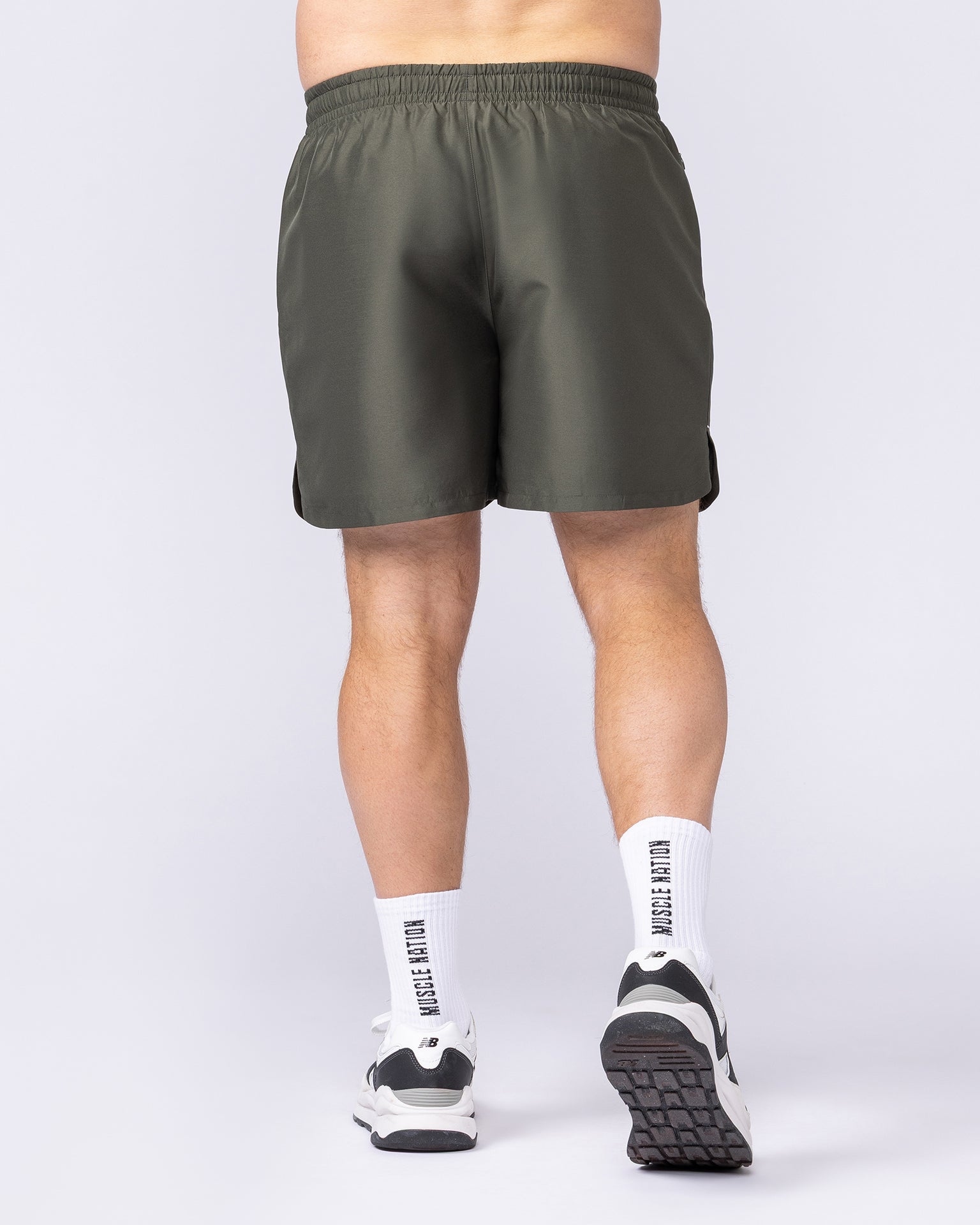 Standard Shorts - Dark Khaki-Shorts-S-1125150DKHAKI-S-MNAPPRL47758-5-Muscle Nation