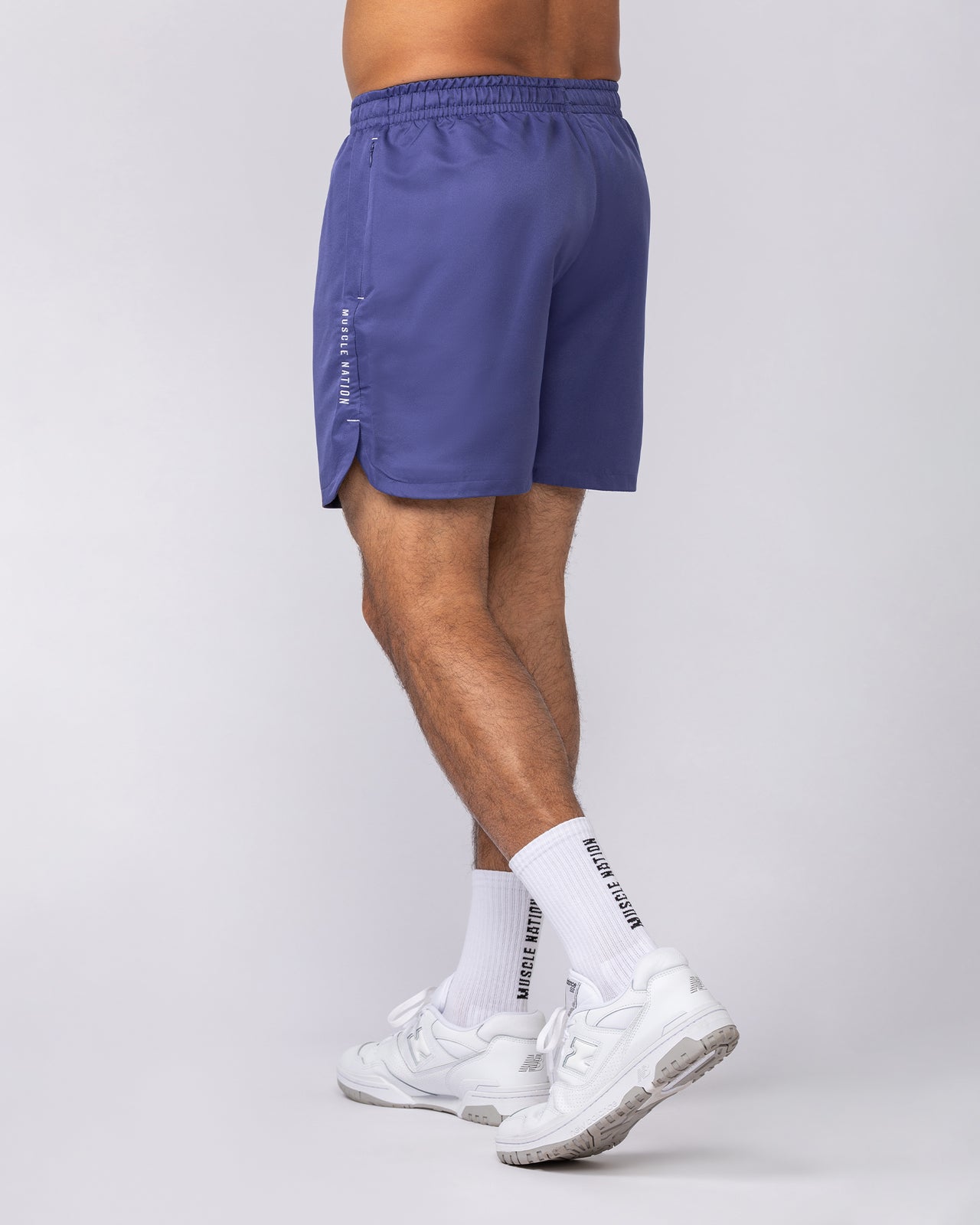 Standard Shorts Midnight - Muscle Nation men's gym shorts, view 4