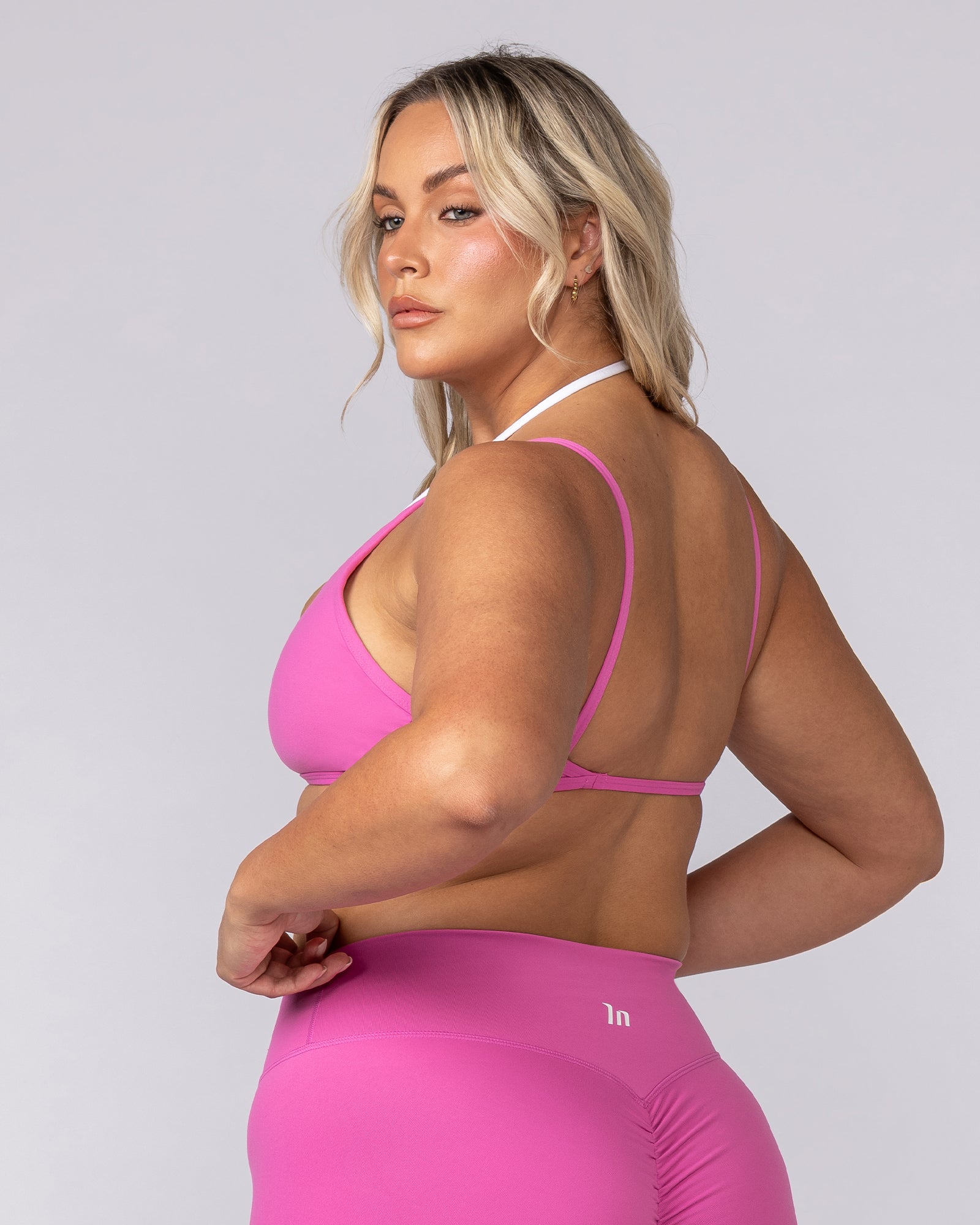 Stellar Bralette - Hibiscus-Bralettes-XXS-062504HIB-XXS-MNAPPRL42996-4-Muscle Nation