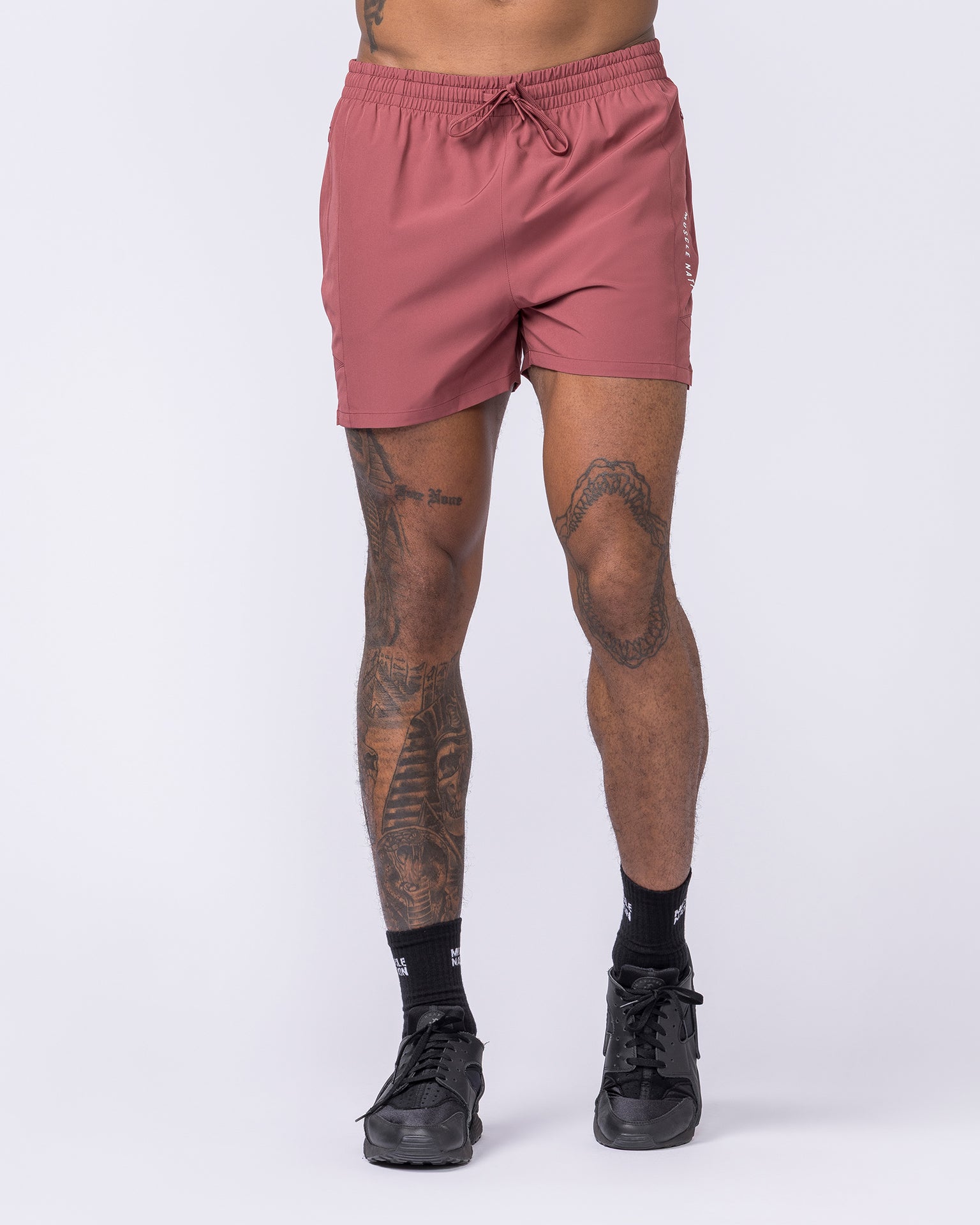 Streamline Training 3" Shorts - Rust-Shorts-S-022617RST-S-MNAPPRL48628-4-Muscle Nation