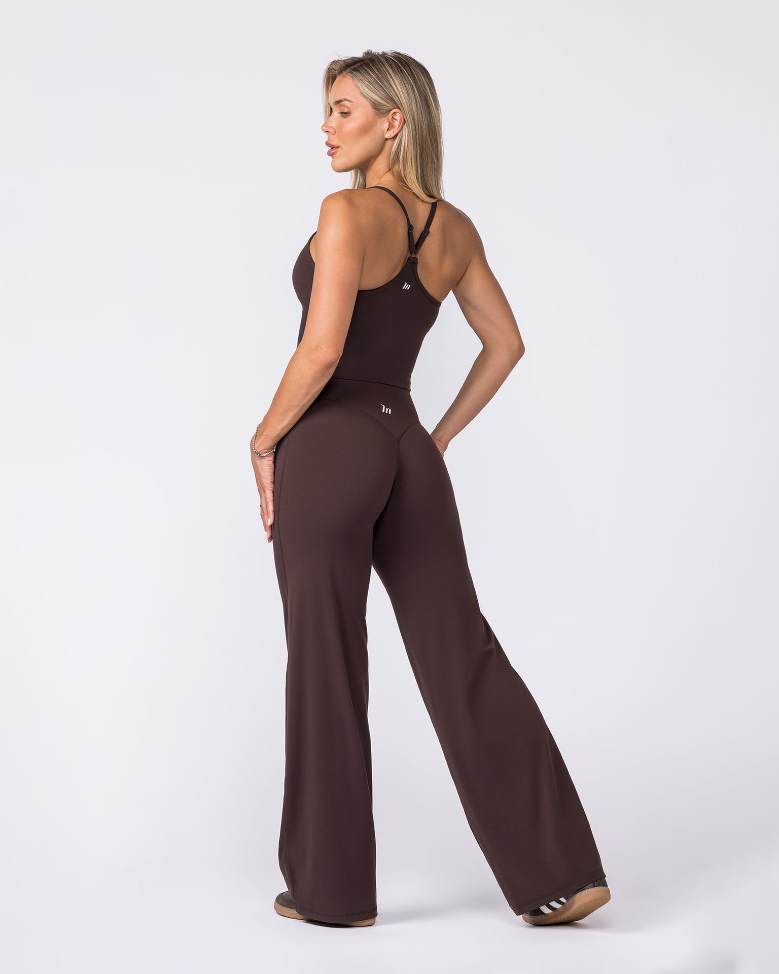 Stride Bra Tank - Cocoa-Singlets & Tanks-XXS-042613COCOA-XXS-MNAPPRL50171-6-Muscle Nation