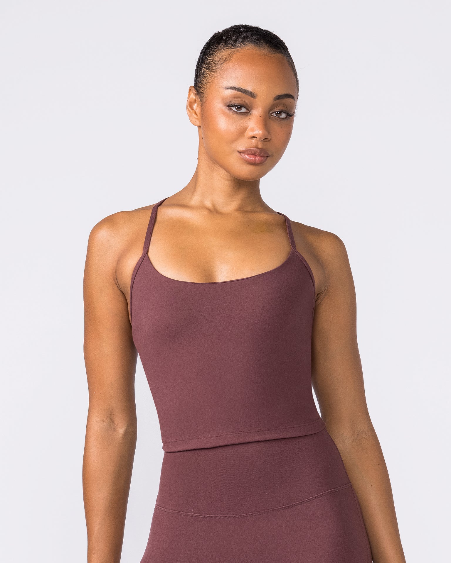 Stride Bra Tank - Rocky Road-Singlets & Tanks-XXS-042613RKRD-XXS-MNAPPRL50162-3-Muscle Nation