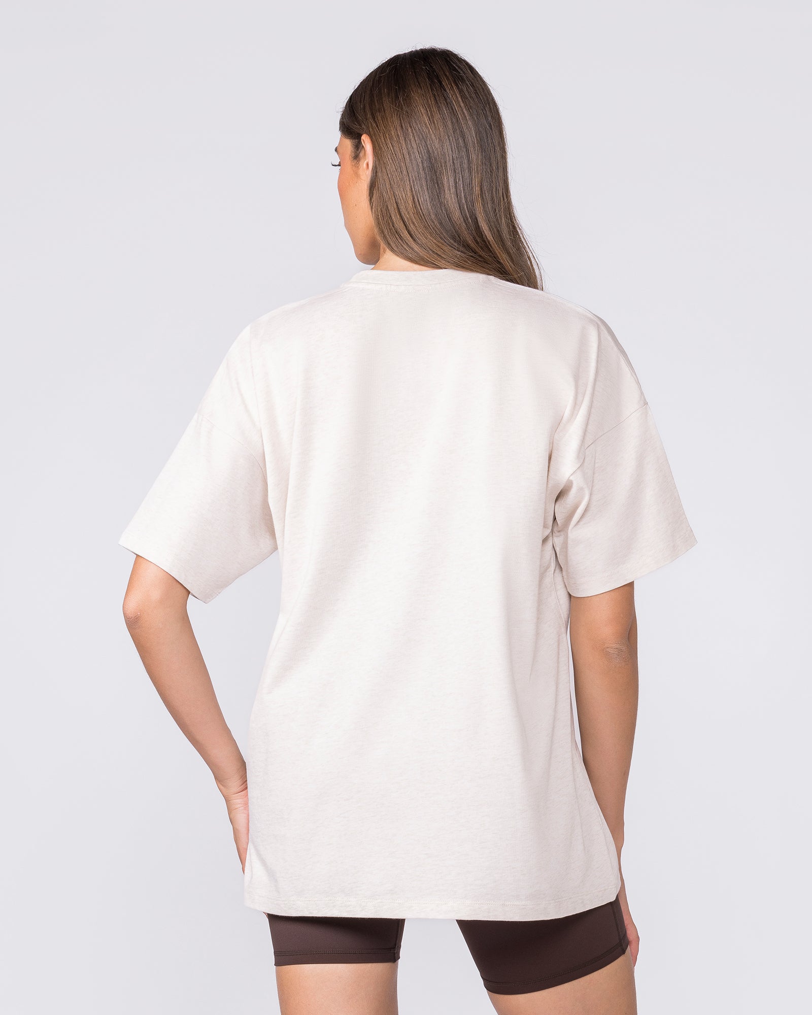Studio Oversized Tee - Dew Marl-T-Shirts-XXS-032616DEWMRL-XXS-MNAPPRL49404-5-Muscle Nation