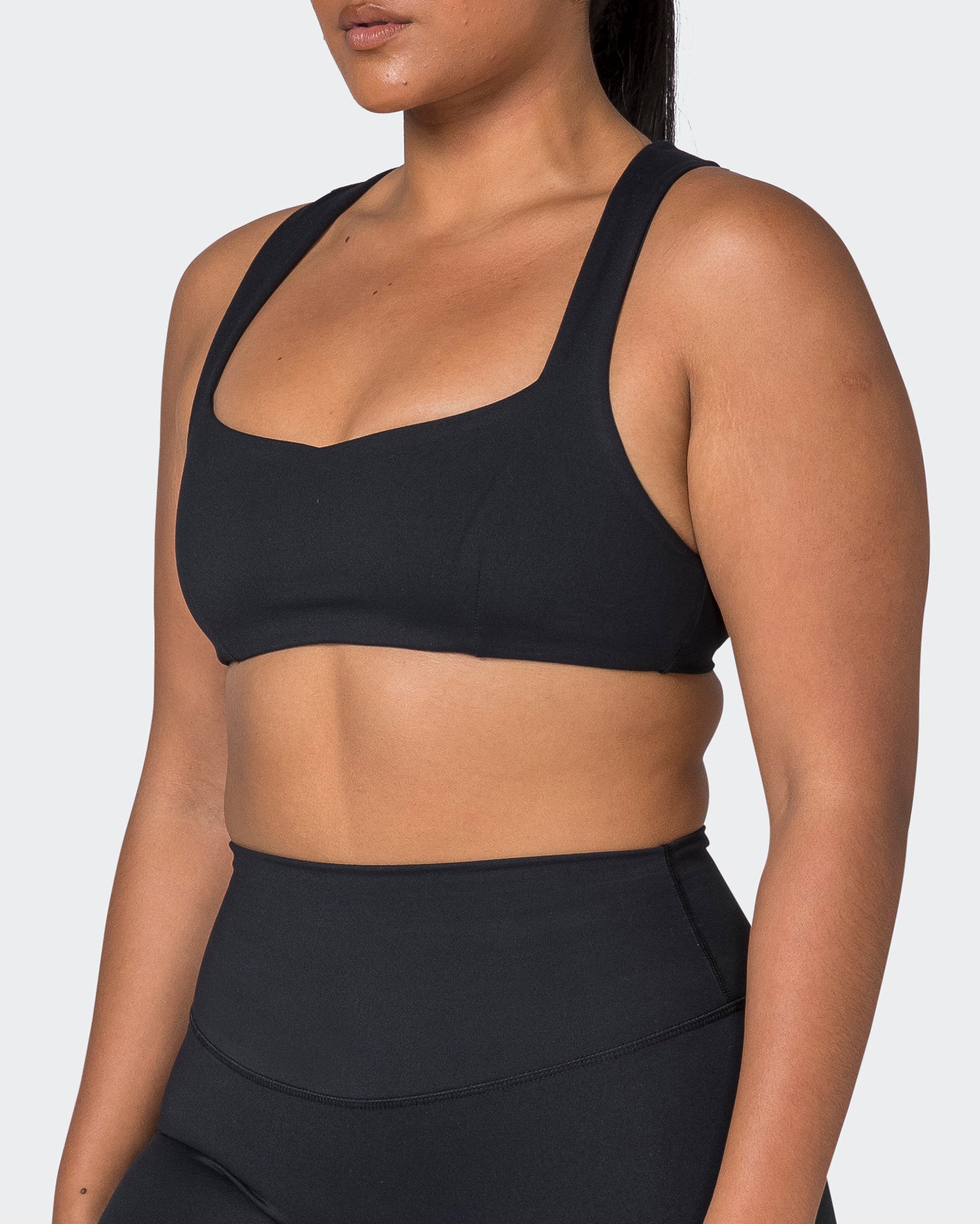 Pulse Bralette - Black-Bralettes-XS-052302BLK-XS-MNAPPRL24428-3-Muscle Nation