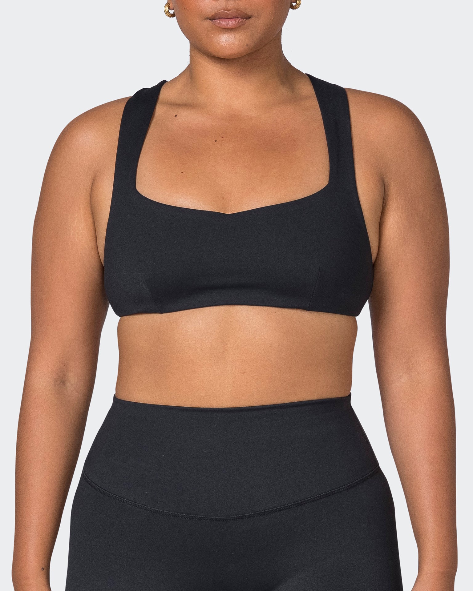 Pulse Bralette - Black-Bralettes-XS-052302BLK-XS-MNAPPRL24428-2-Muscle Nation