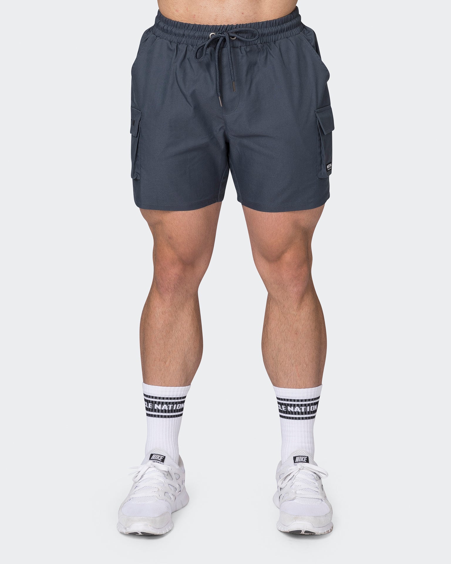 Daily Cargo 5" Shorts - Thunder-Shorts-S-042346THNDR-S-MNAPPRL24168-2-Muscle Nation