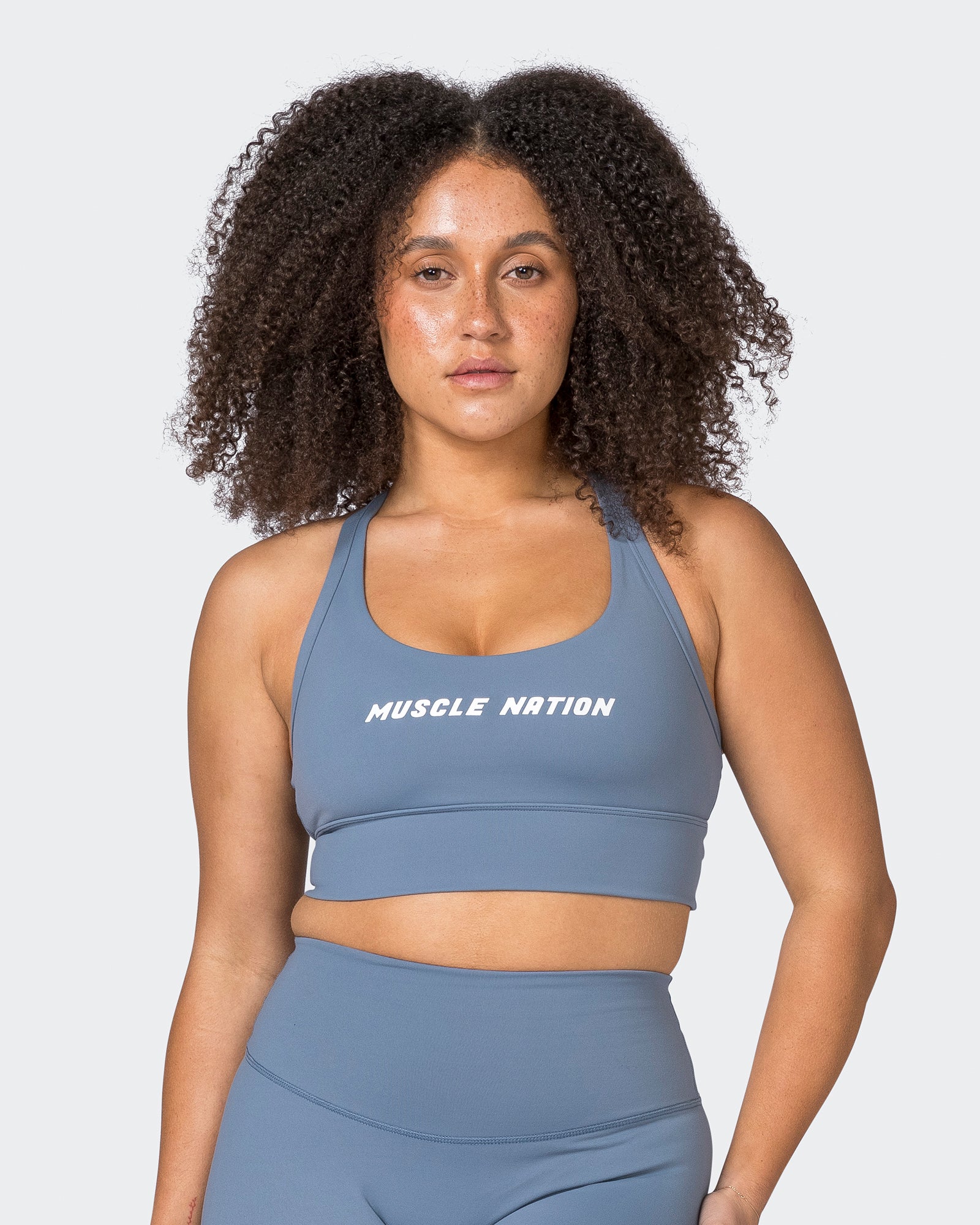 Replay Bra - Stone Blue-Sports Bras-XS-052303STNBLU-XS-MNAPPRL24508-1-Muscle Nation