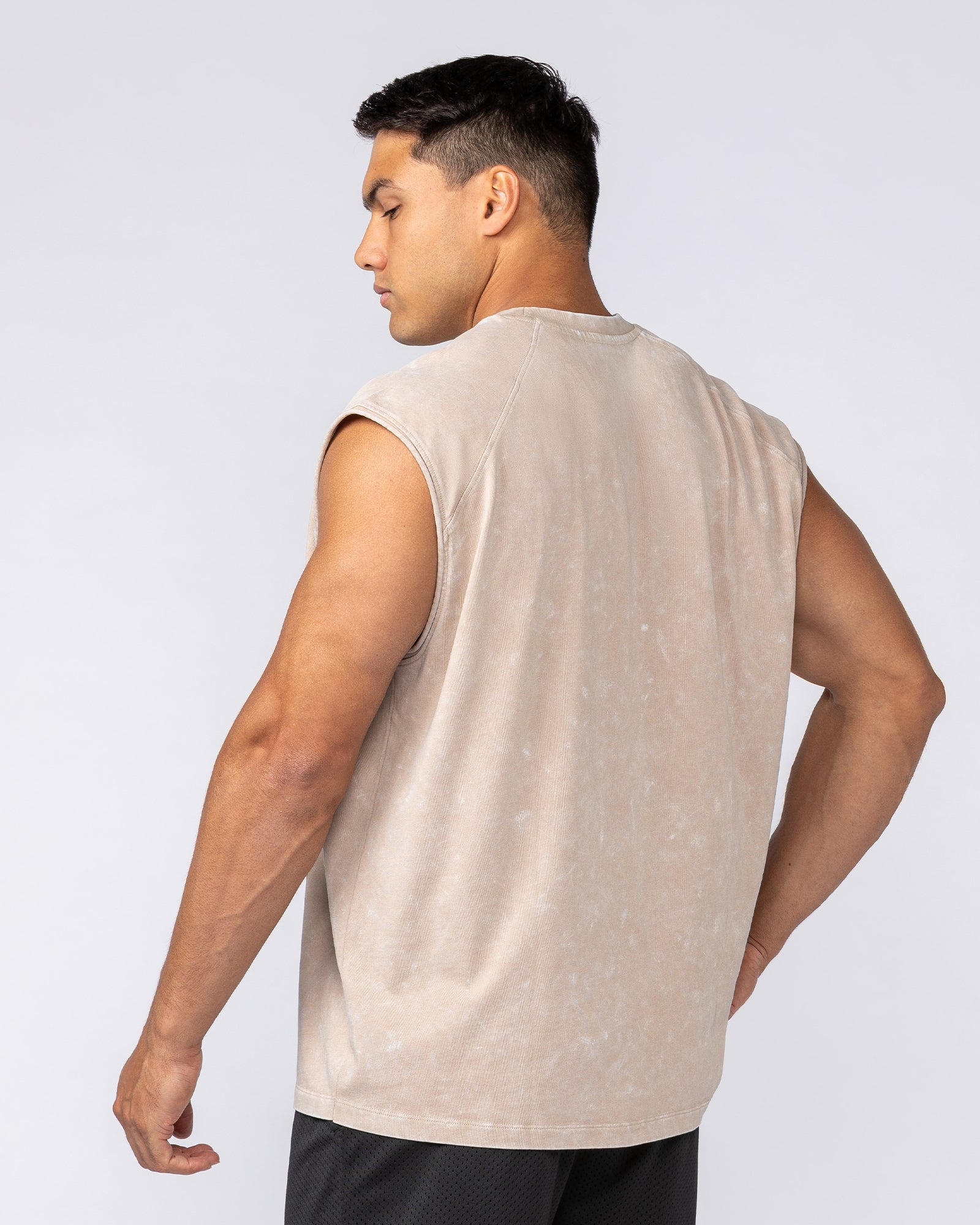 Take Flight Vintage Boxy Muscle Tank - Washed Beige-Singlets & Tanks-XS-082522WBE-XS-MNAPPRL43985-3-Muscle Nation