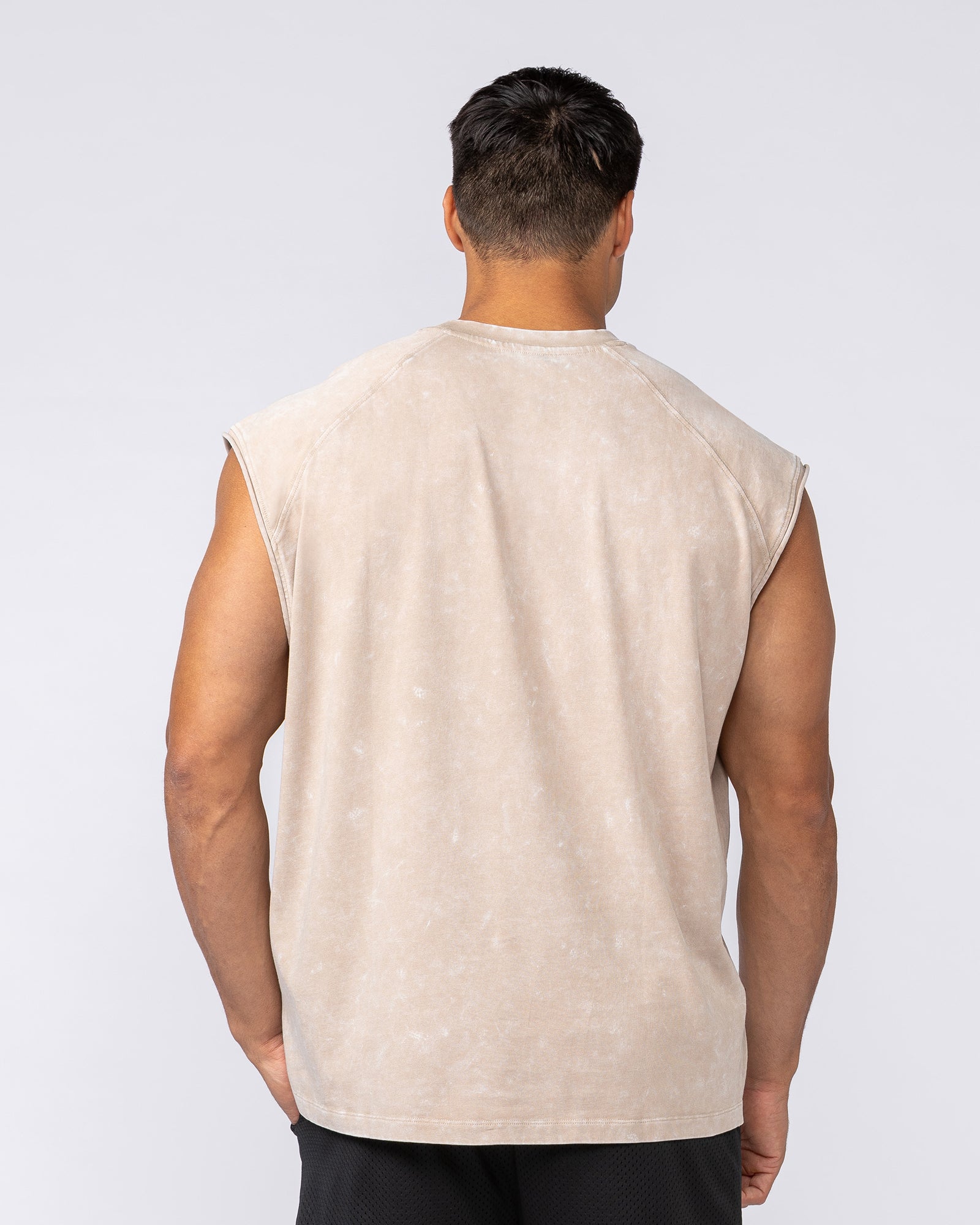 Take Flight Vintage Boxy Muscle Tank - Washed Beige-Singlets & Tanks-XS-082522WBE-XS-MNAPPRL43985-4-Muscle Nation