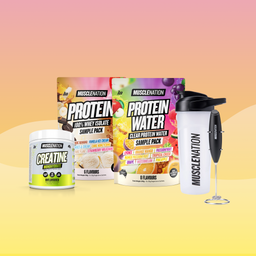 The Essentials Starter Pack-Bundle-Clear / Black-1-Muscle Nation