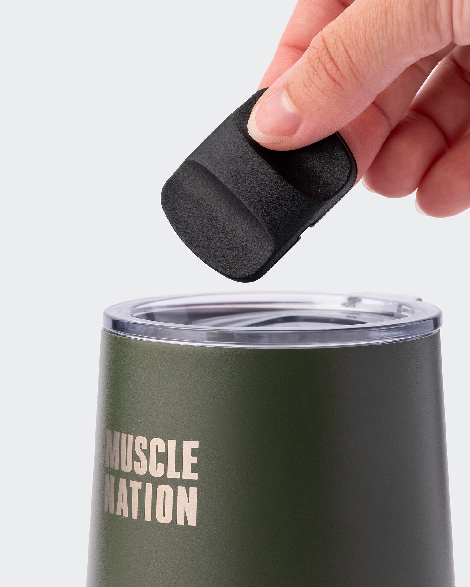 Thermal Cup - Dark Khaki-Accessories-Dark Khaki-ACC1124136DKHAKI-ONE-MNAPPRL31945-3-Muscle Nation