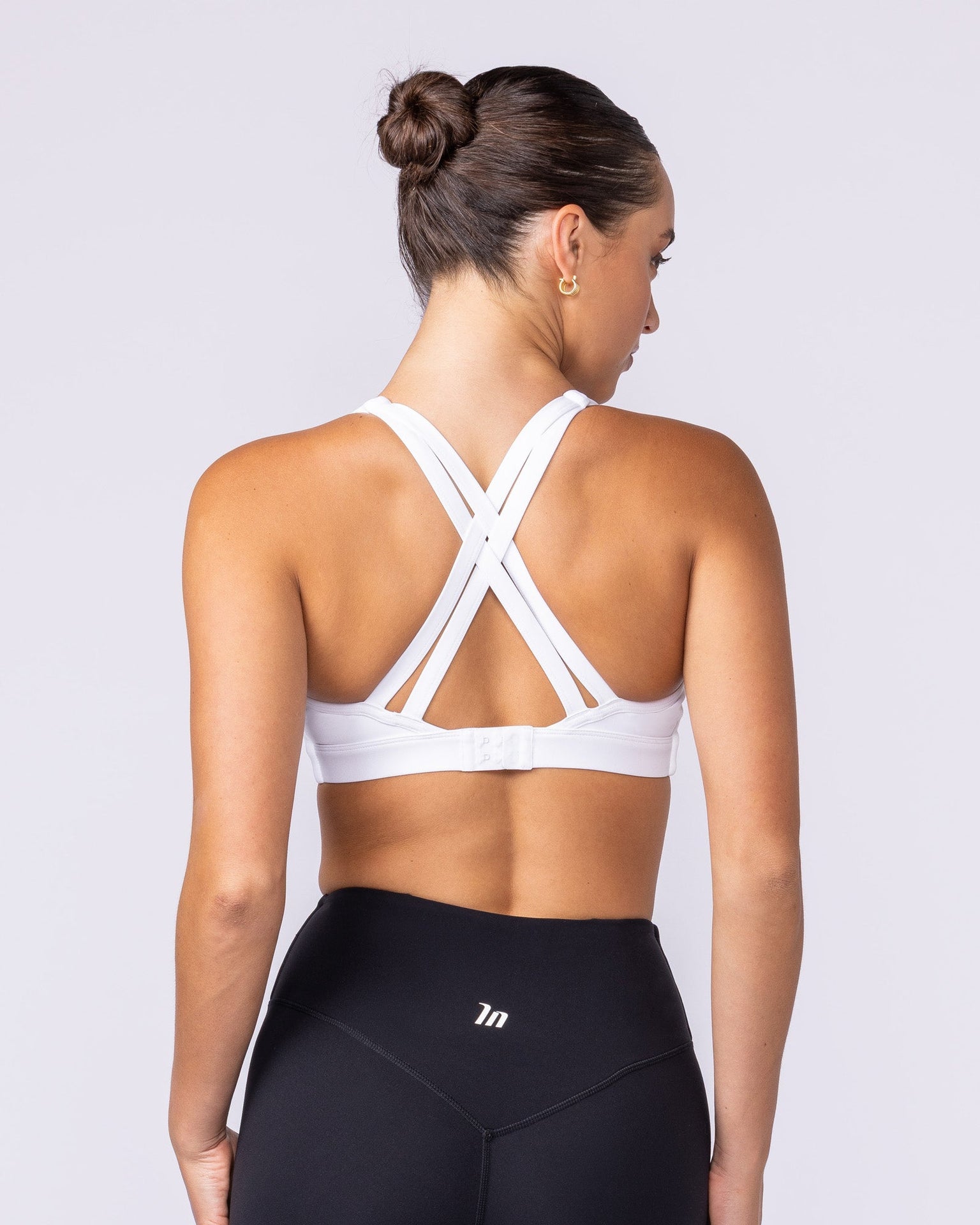 Traction Bra - White-Sports Bras-XXS-1125105WHT-XXS-MNAPPRL46673-5-Muscle Nation
