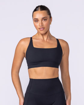 Ultimate Bra - Black-Sports Bras-XS-1125111BLK-XS-MNAPPRL46682-1-Muscle Nation