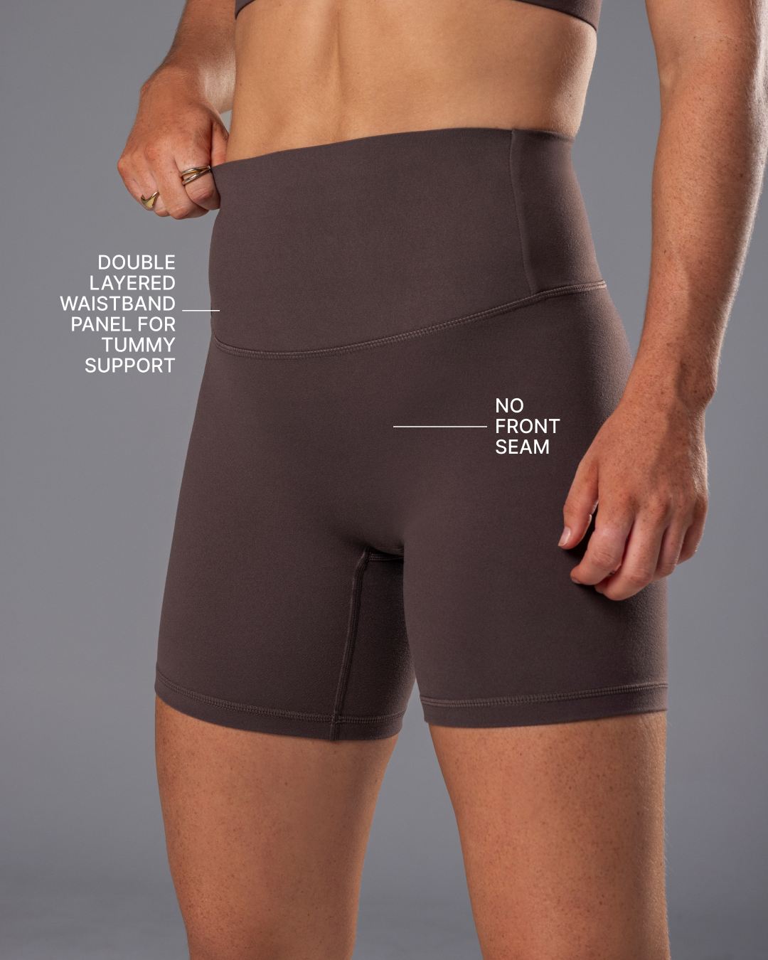 Unrivalled Bare Bike Shorts - Cola-Shorts-XXS-022632COLA-XXS-MNAPPRL48753-3-Muscle Nation