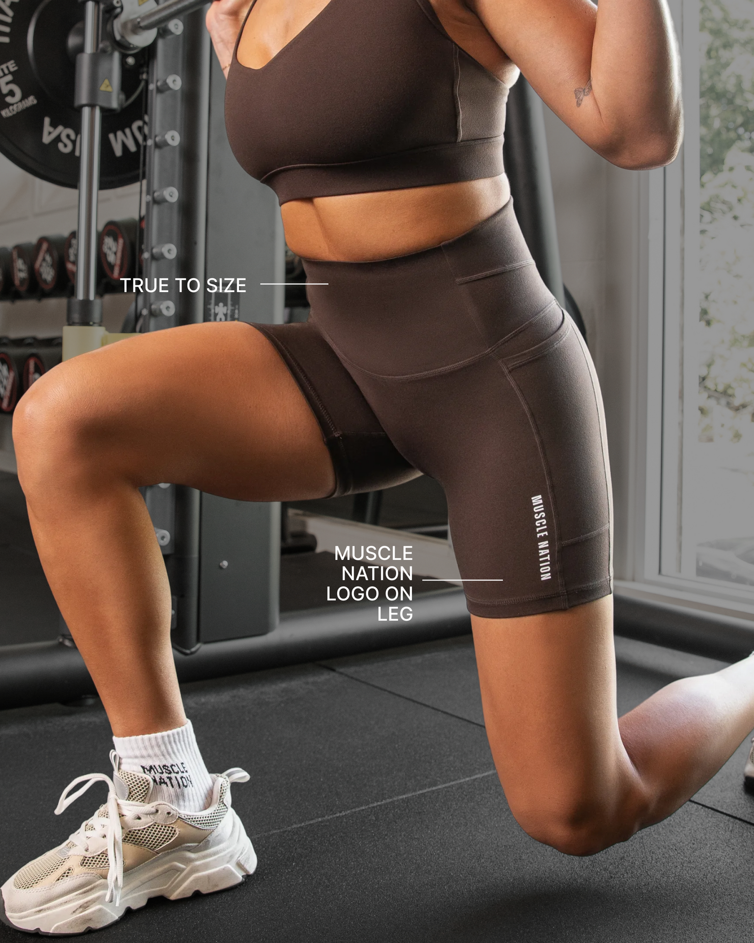 Unrivalled Everyday Pocket Bike Shorts - Cocoa-Shorts-XXS-022503COCOA-XXS-MNAPPRL44009-4-Muscle Nation