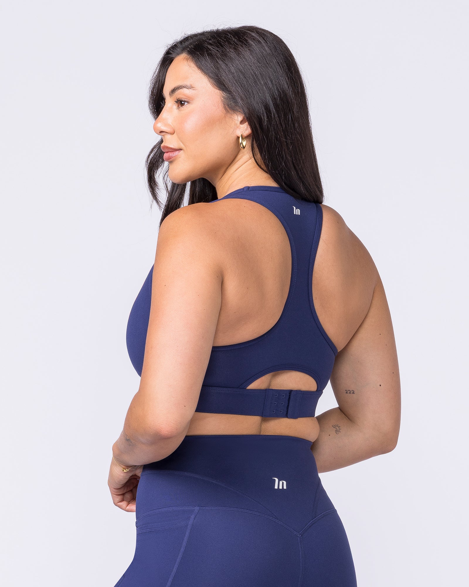 Unrivalled Moulded Bra - Classic Navy-Sports Bras-XS-022609CNAVY-XS-MNAPPRL48462-3-Muscle Nation
