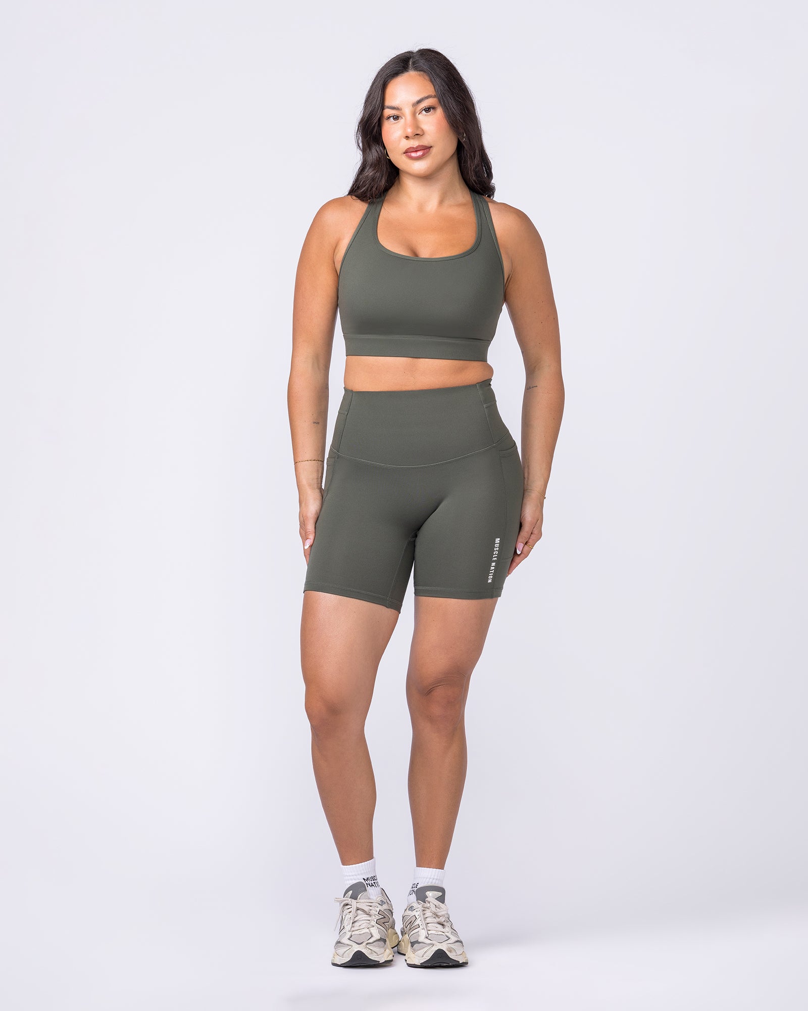 Unrivalled Moulded Bra - Eucalyptus-Sports Bras-XS-022609EUYPTS-XS-MNAPPRL48446-5-Muscle Nation