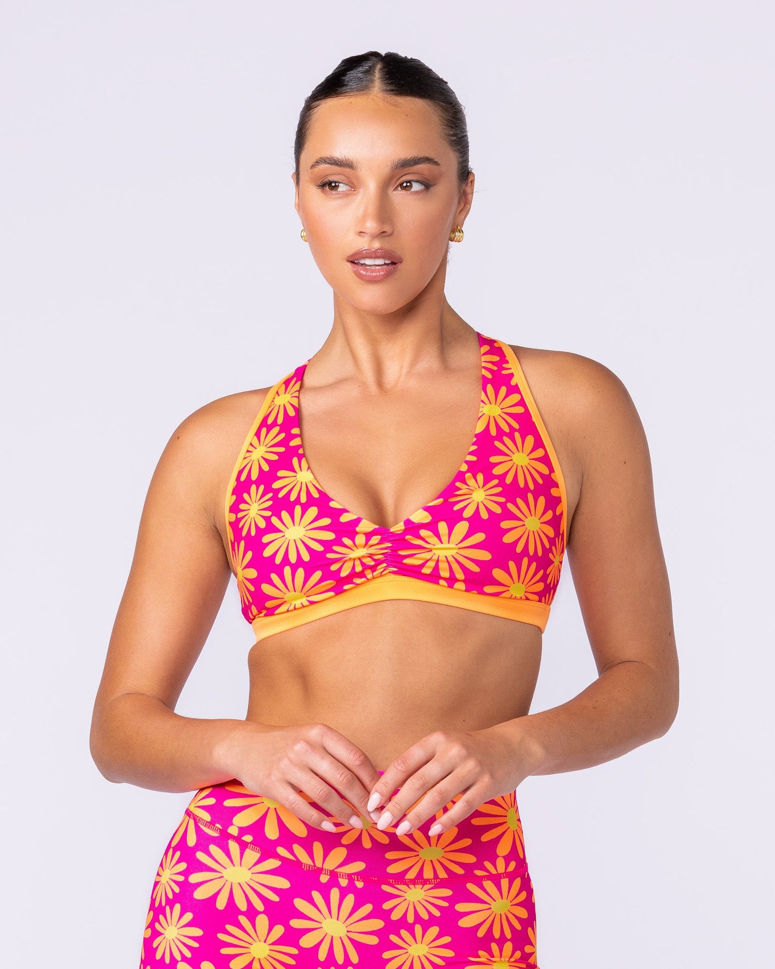 Vixen Bra - Cosmo Petals-Sports Bras-XXS-112517CSMOP-XXS-MNAPPRL46777-3-Muscle Nation