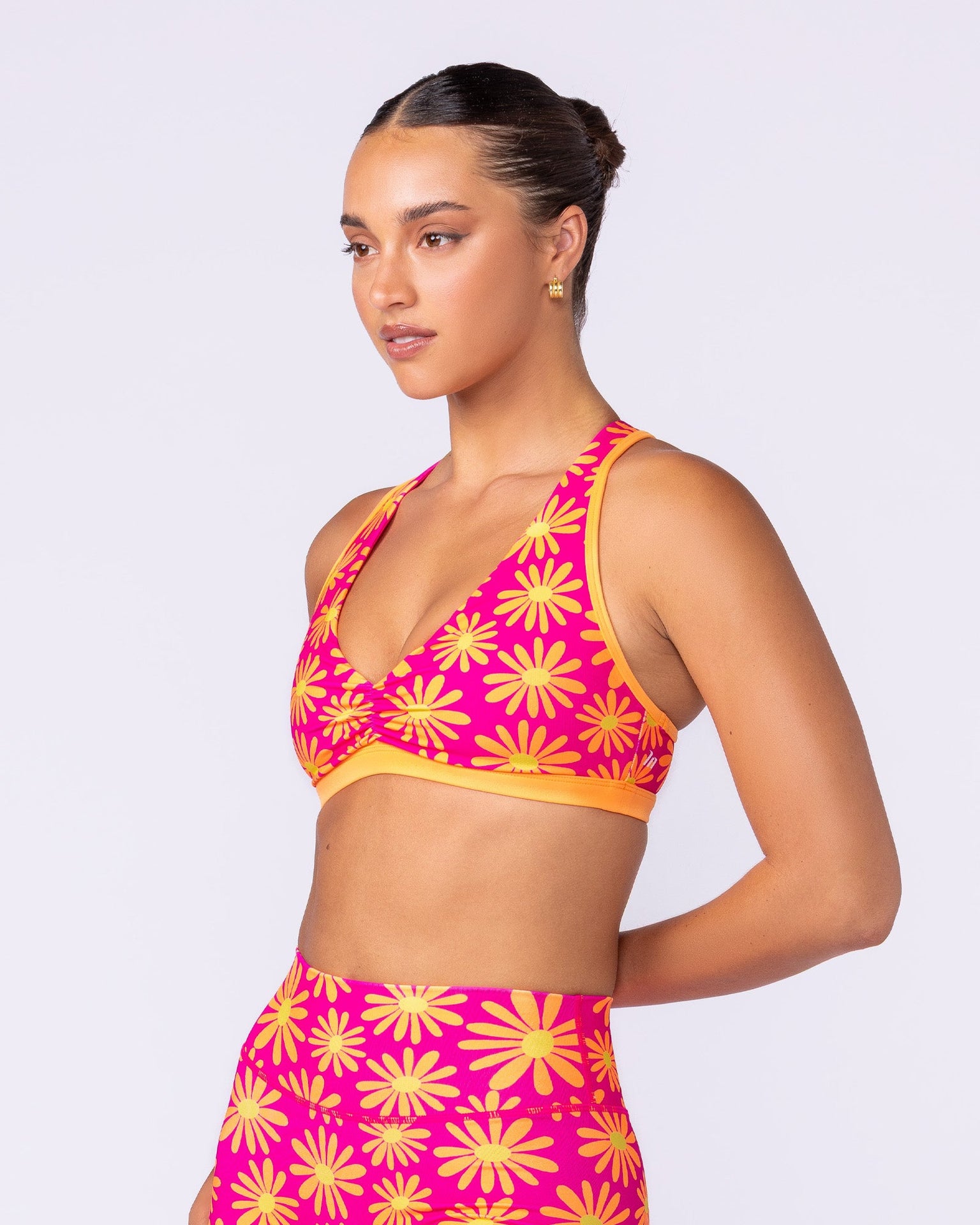 Vixen Bra - Cosmo Petals-Sports Bras-XXS-112517CSMOP-XXS-MNAPPRL46777-4-Muscle Nation