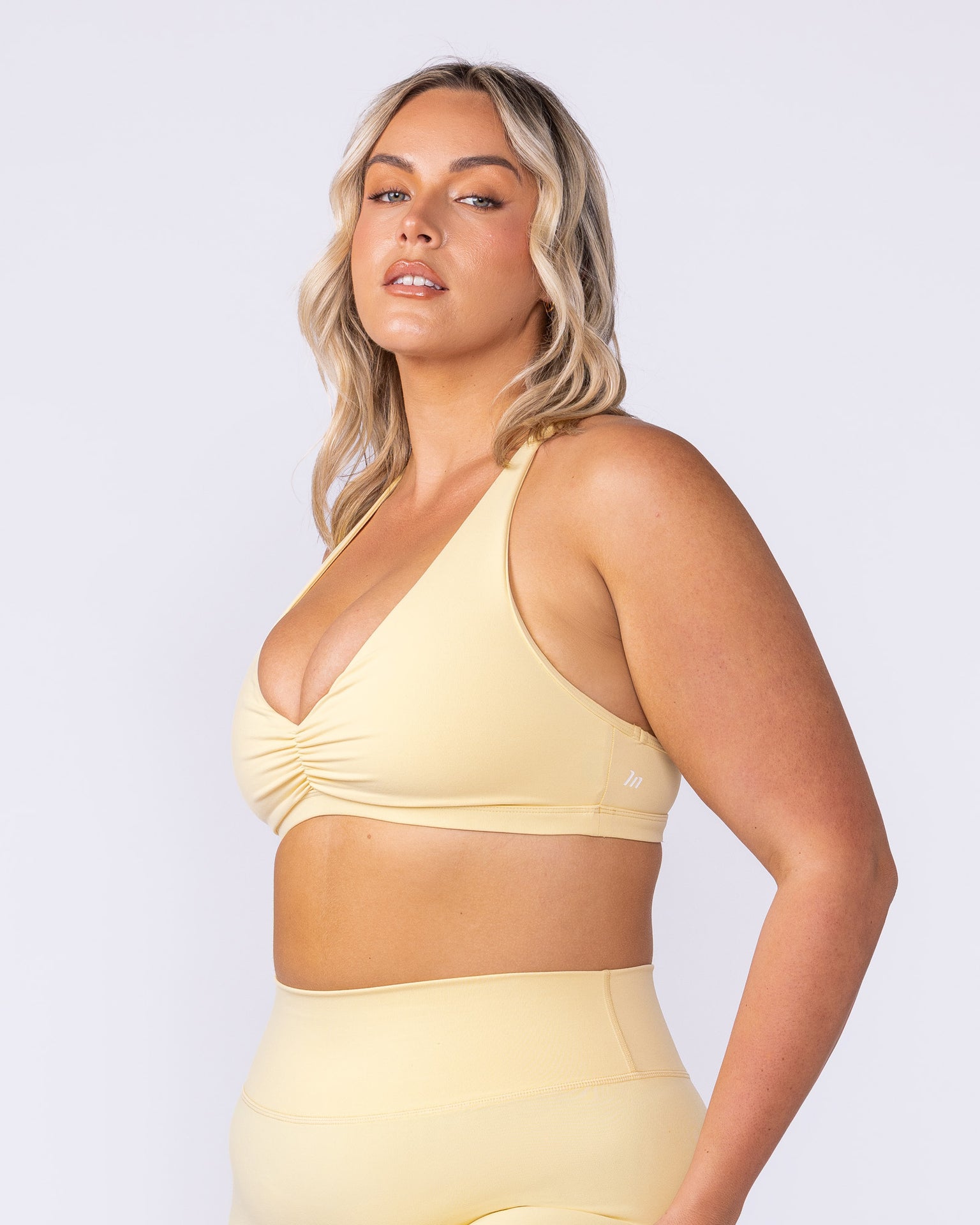 Vixen Bra - Panna Cotta-Sports Bras-XXS-112517PANCOT-XXS-MNAPPRL46795-4-Muscle Nation