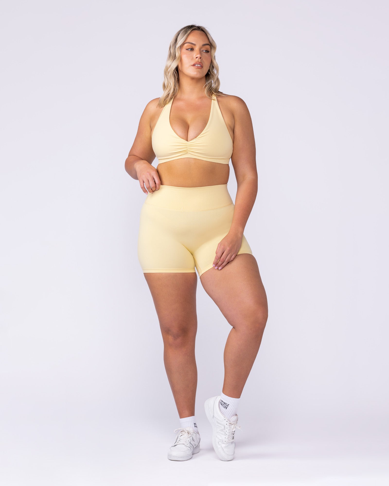 Vixen Bra - Panna Cotta-Sports Bras-XXS-112517PANCOT-XXS-MNAPPRL46795-6-Muscle Nation