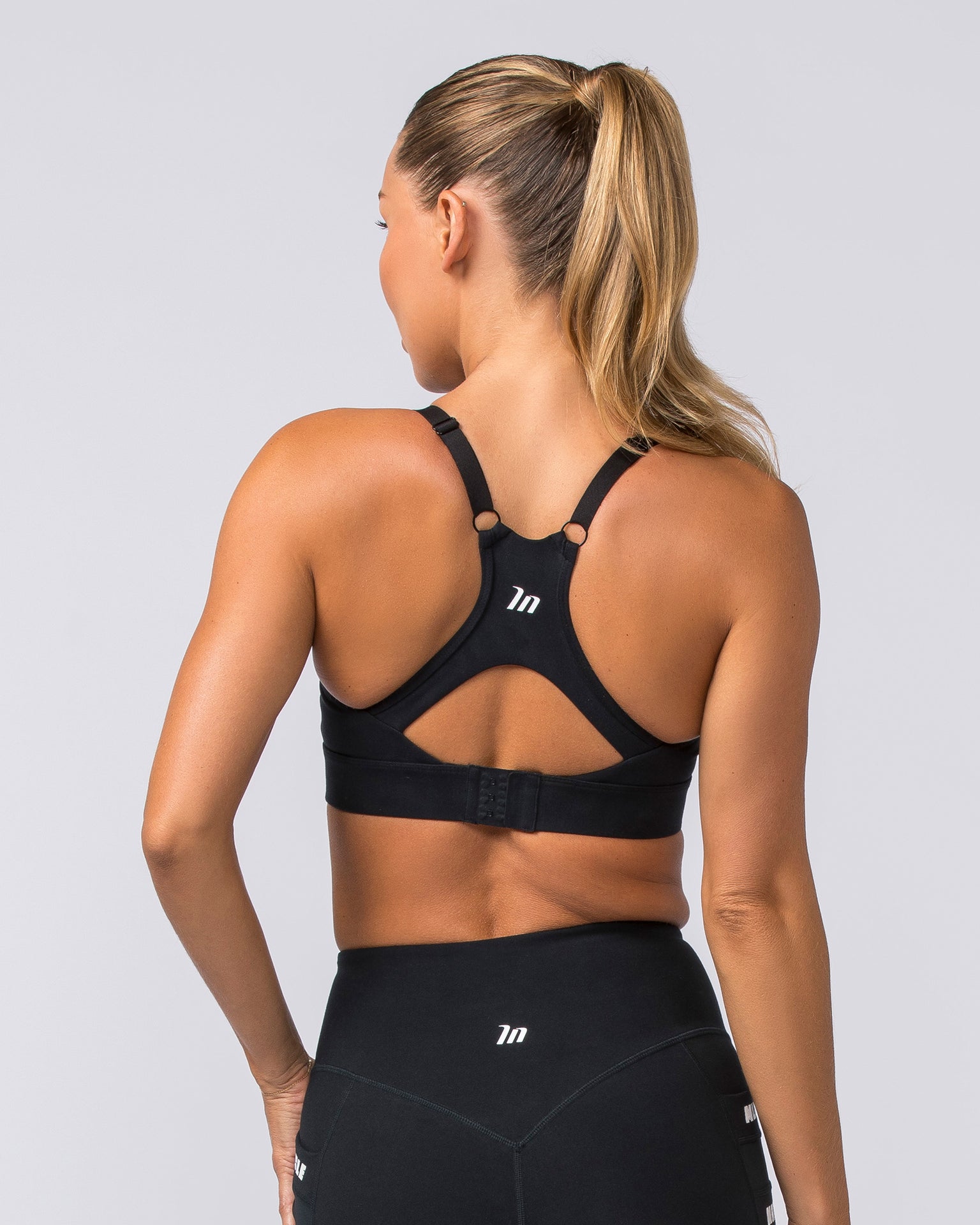 Ignite Bra - Black-Sports Bras-XXS-112366BLK-XXS-MNAPPRL29446-4-Muscle Nation