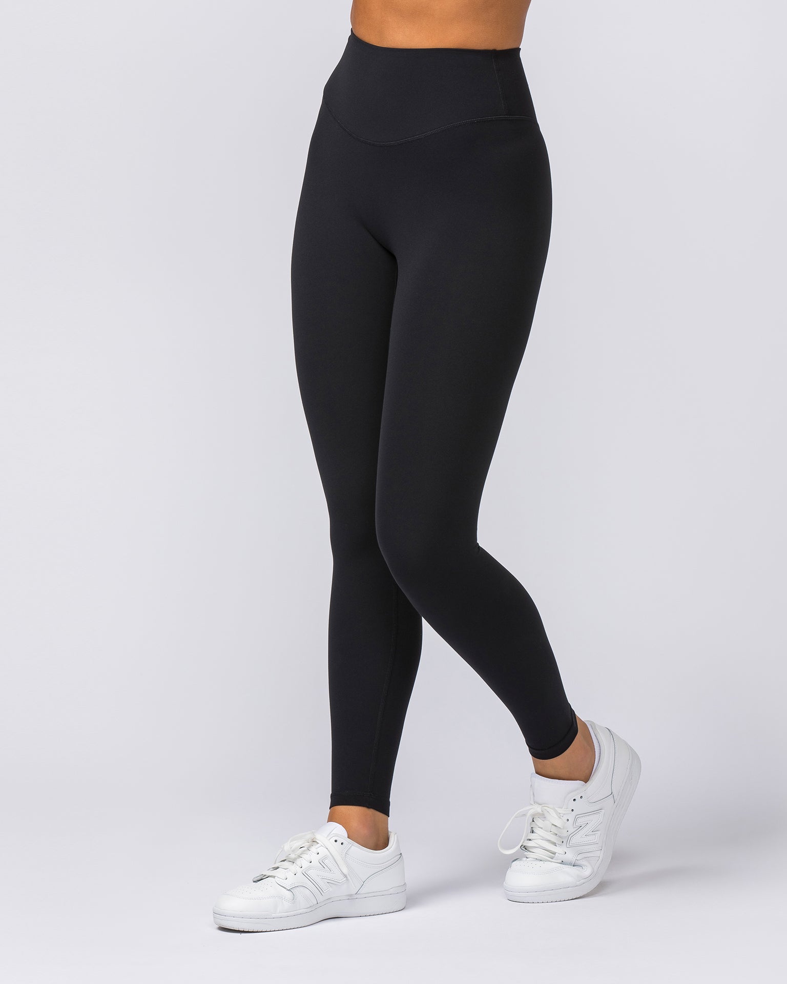 Ultra Aura Ankle Length Leggings - Black-Leggings-XXS-112303BLK-XXS-MNAPPRL27001-3-Muscle Nation